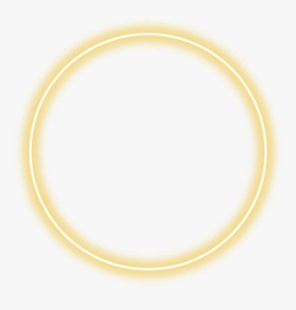 golden circle, white background, glowing, SD Phone Wallpaper
