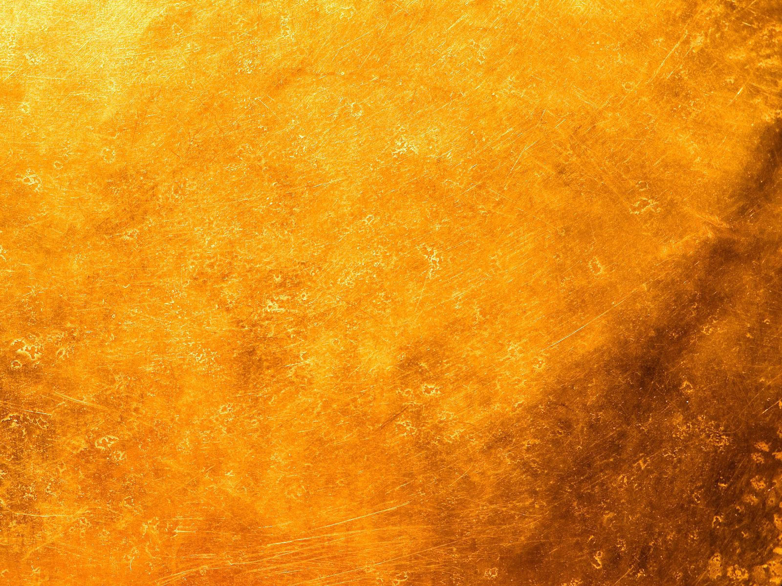 Bright Yellow Stains, textured golden surface, scratches, HD Desktop Wallpaper