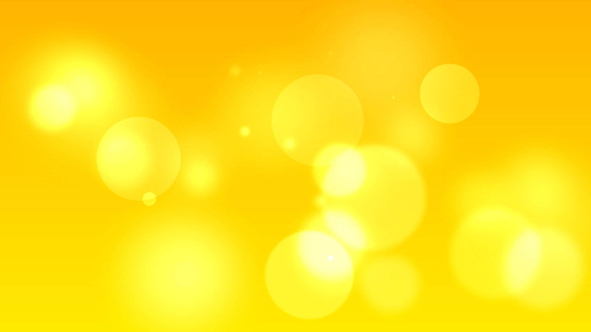 Yellow HD, bokeh pattern, golden background, Full HD Desktop Wallpaper