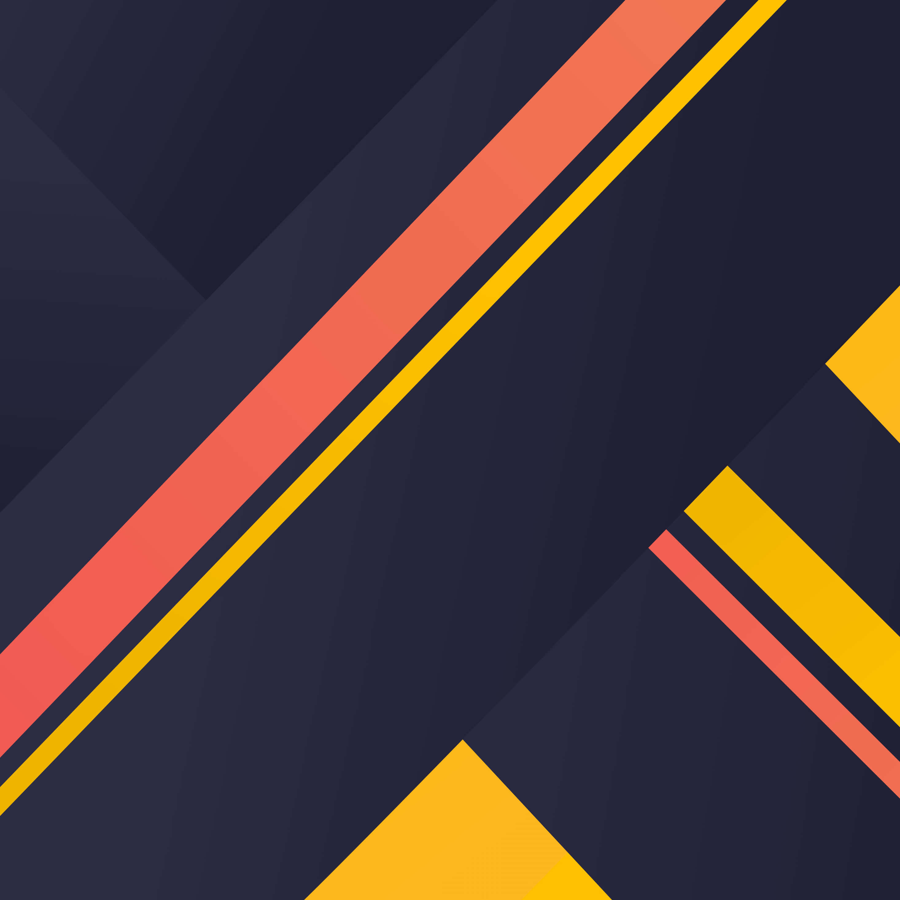 Yellow Blue Pink iPad, coral yellow, dark blue, 2K Desktop Wallpaper