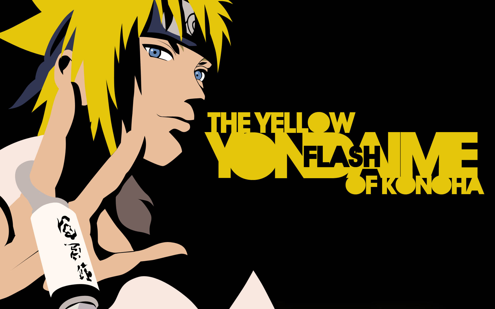Yellow Naruto, Naruto, spiky blonde hair, Full HD Desktop Wallpaper