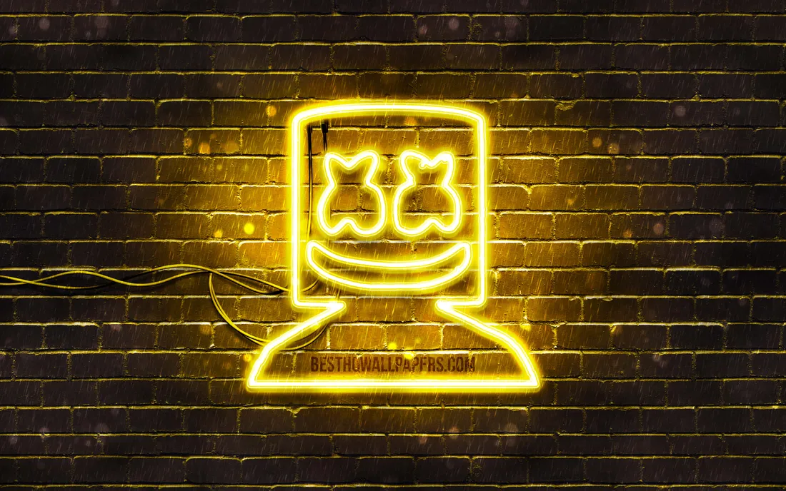 Yellow Neon Light