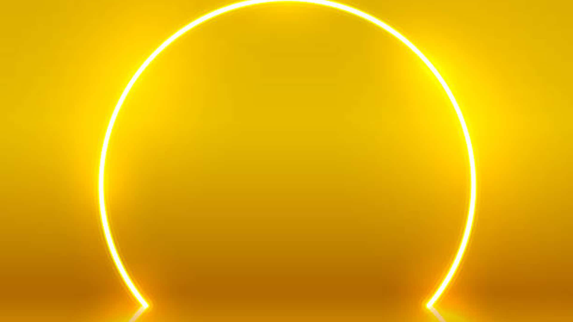 yellow neon light, neon yellow, golden void, Full HD Desktop Wallpaper