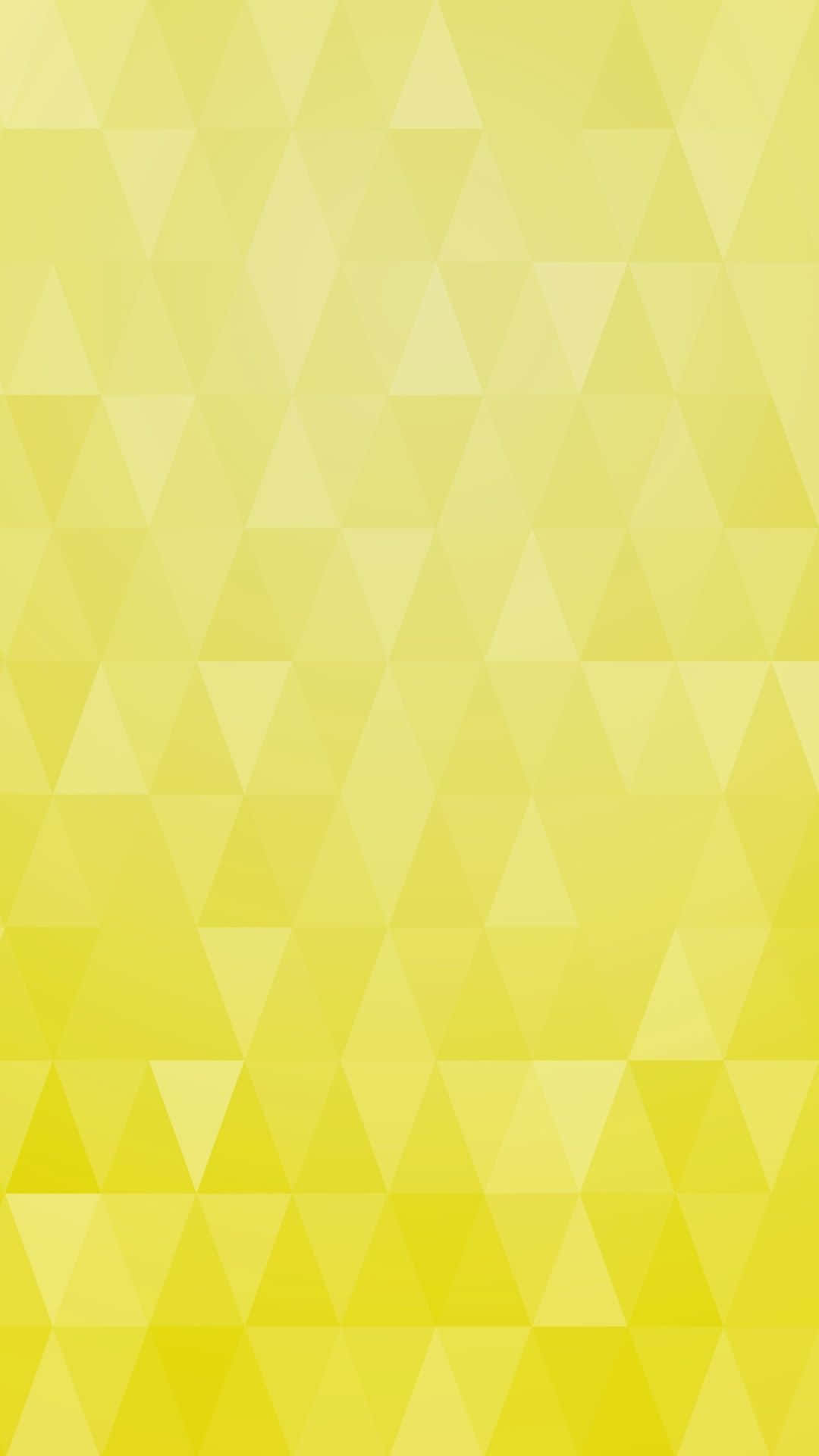 Vibrant Yellow Geometric Pattern, yellow triangles, seamless geometric pattern, Full HD Phone Wallpaper