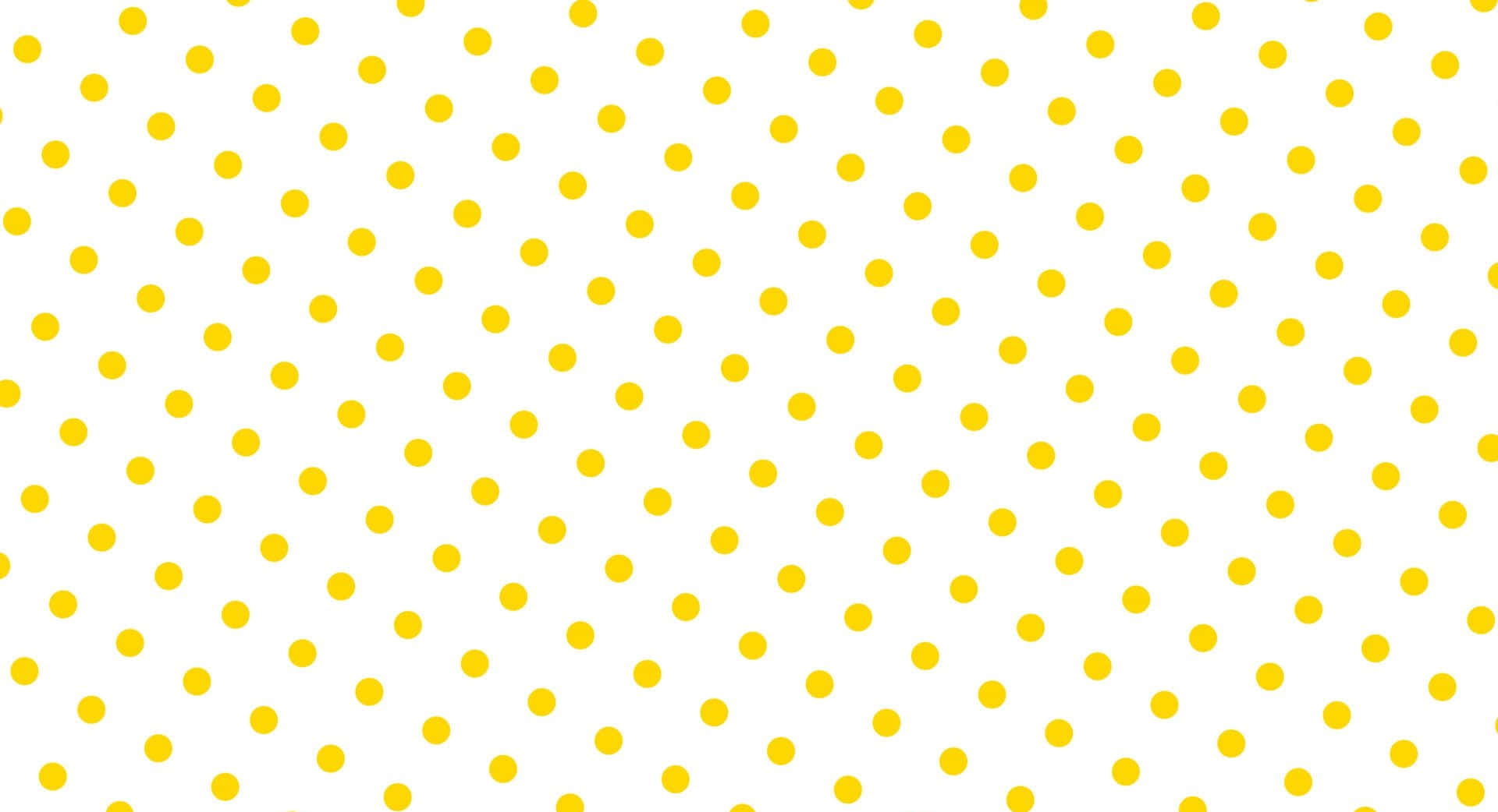 Yellow Polka Dot, bright yellow polka dots, diagonal pattern, Full HD Desktop Wallpaper