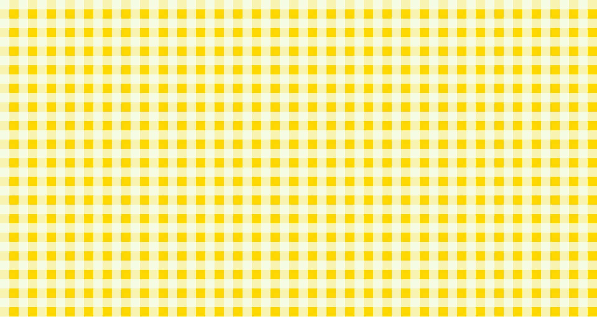 yellow aesthetic desktop, gingham pattern, bright yellow, Full HD Desktop Wallpaper