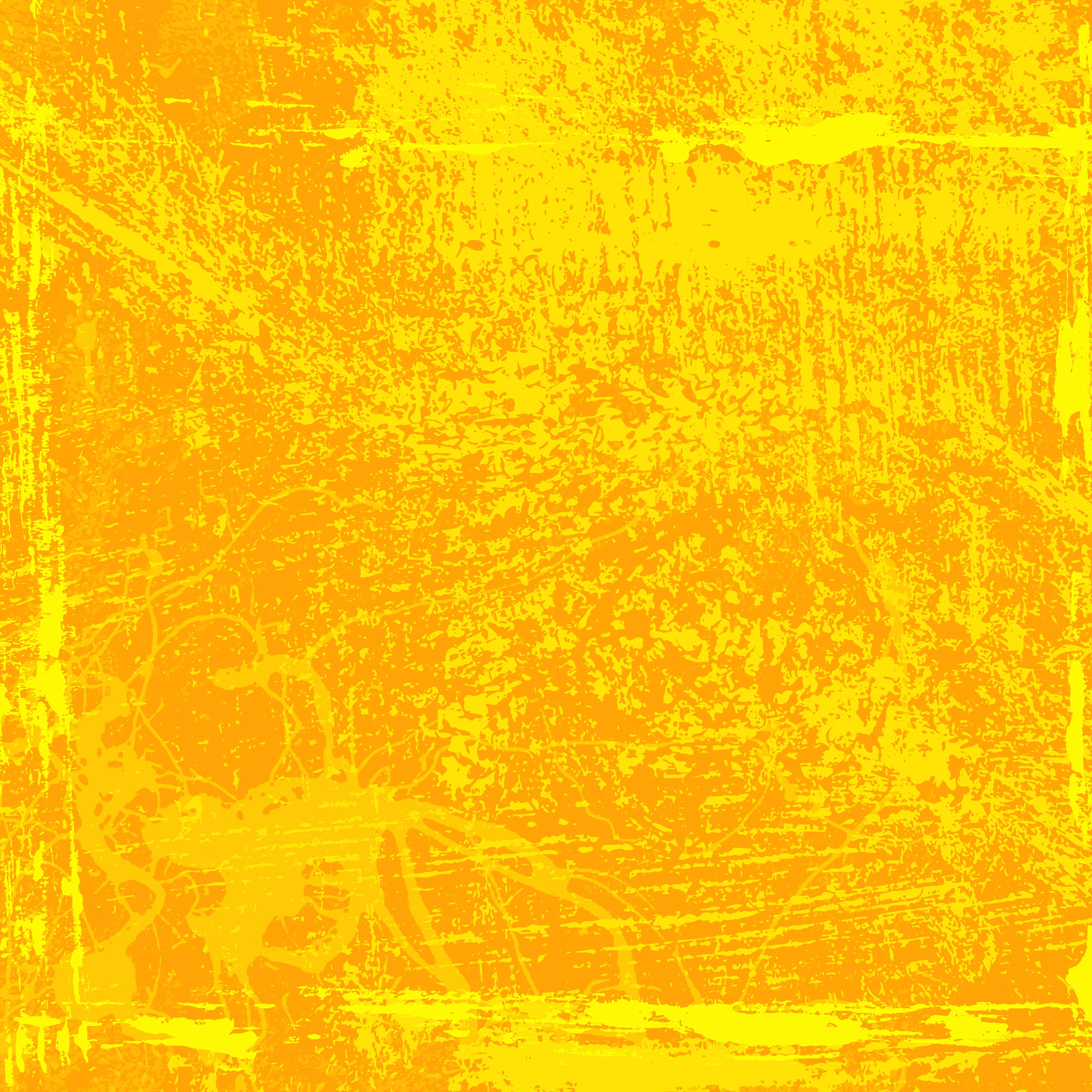 yellow paint, distressed brushstroke patterns, layered grunge effects, 4K Desktop Wallpaper