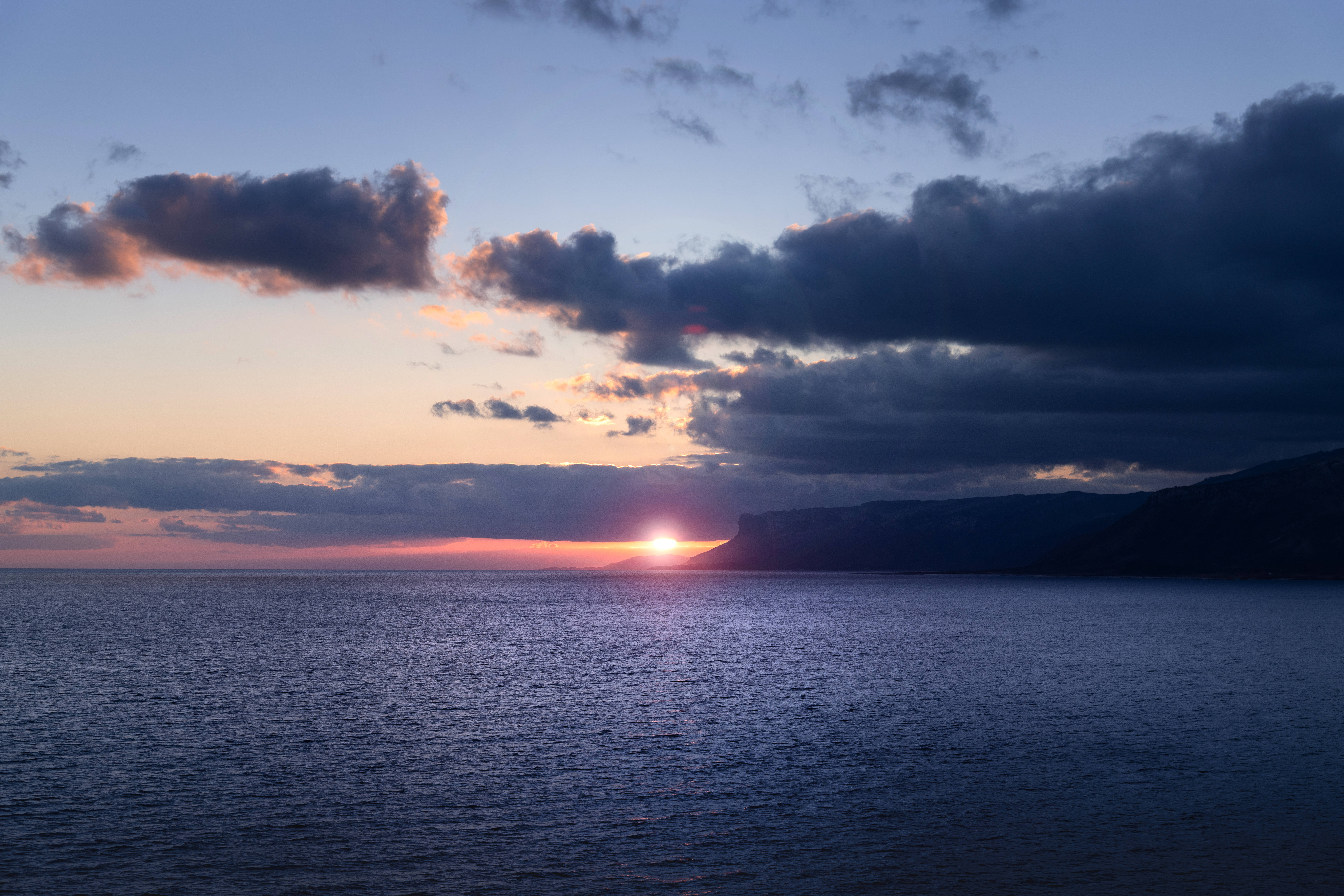 Yemen, ocean, sunset, 8K Desktop Wallpaper