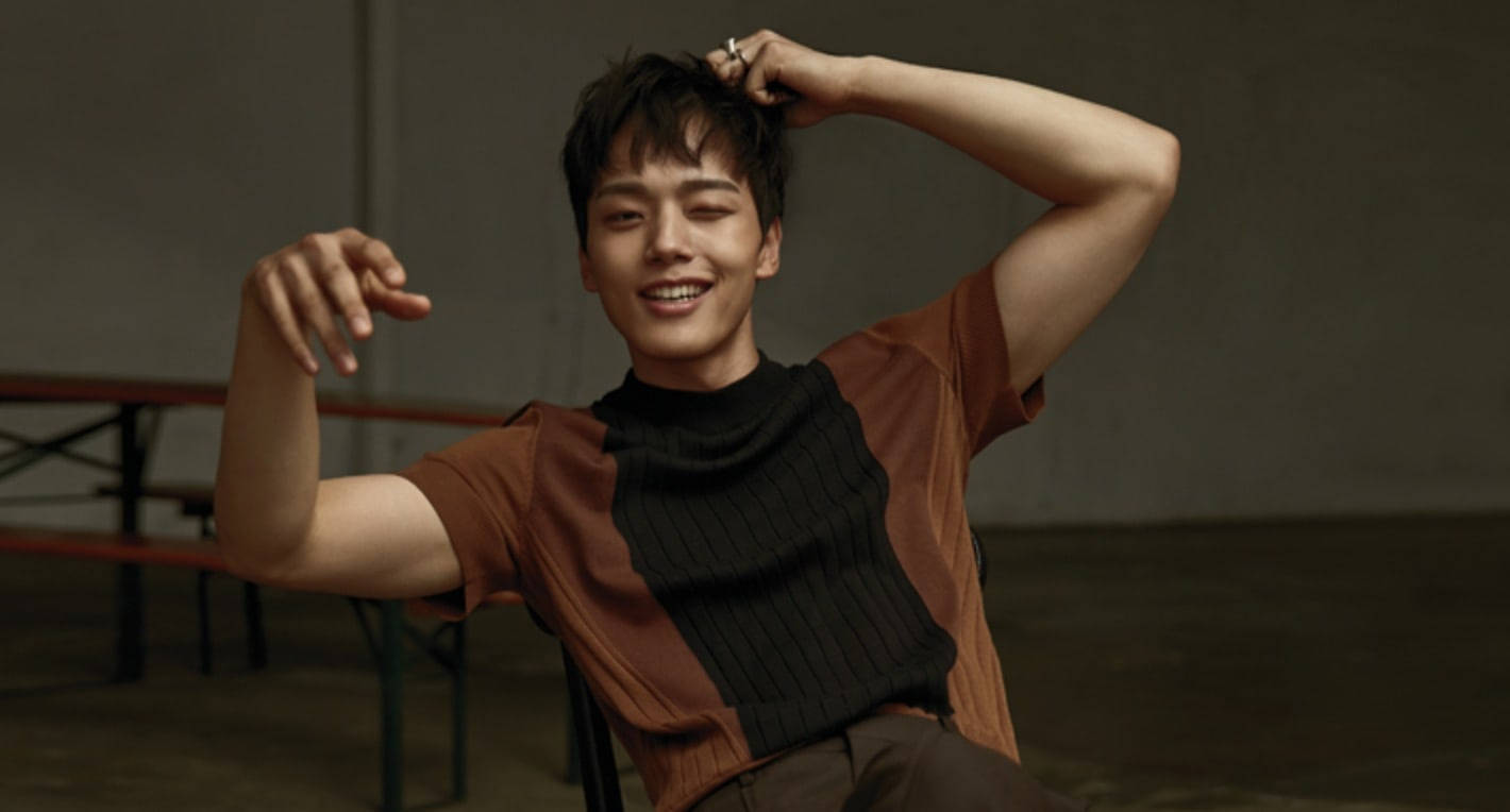 Yeo Jin Goo, brown, black top, HD Desktop Wallpaper