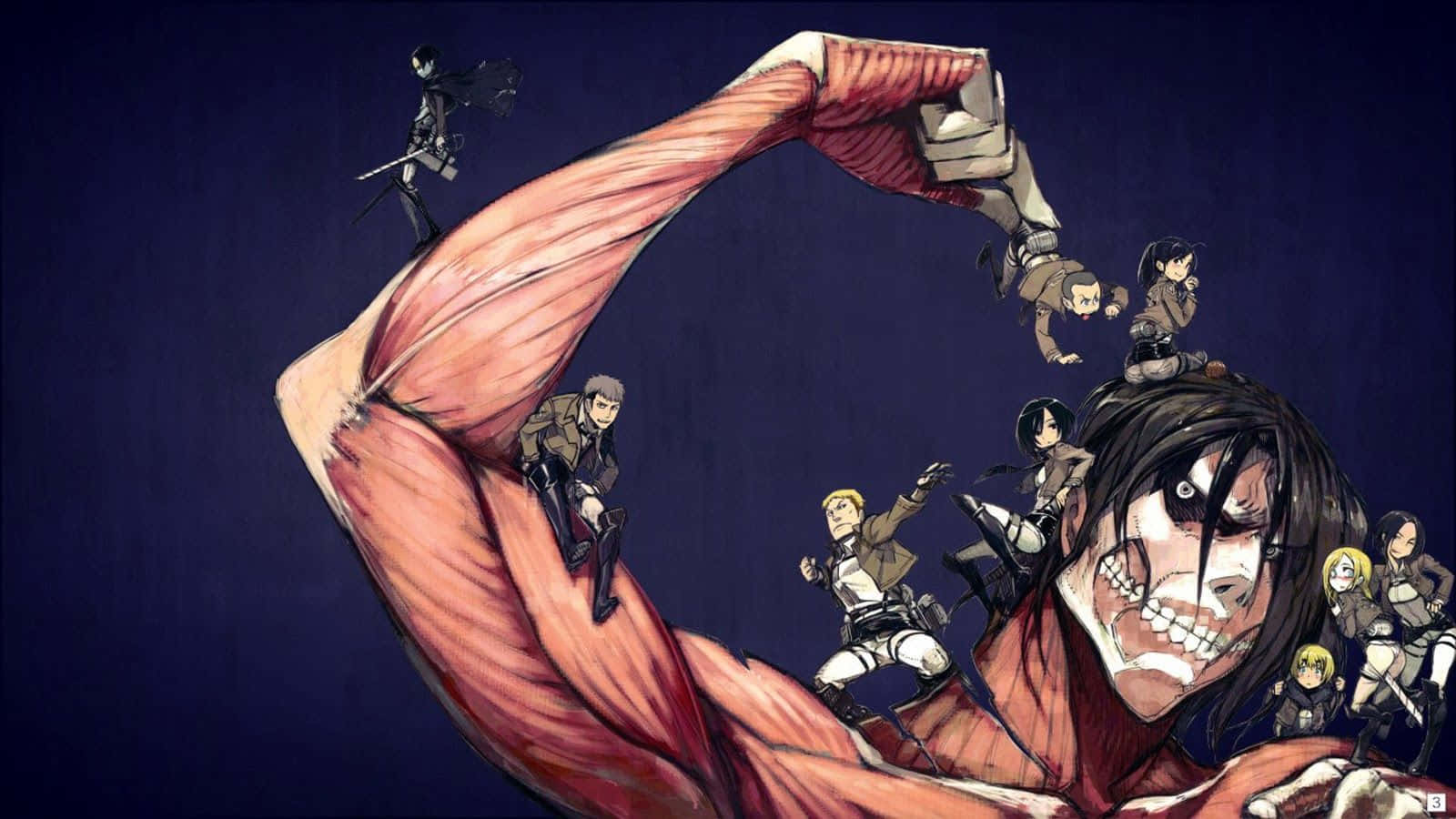 Ymir, giant, muscular arm, HD Desktop Wallpaper
