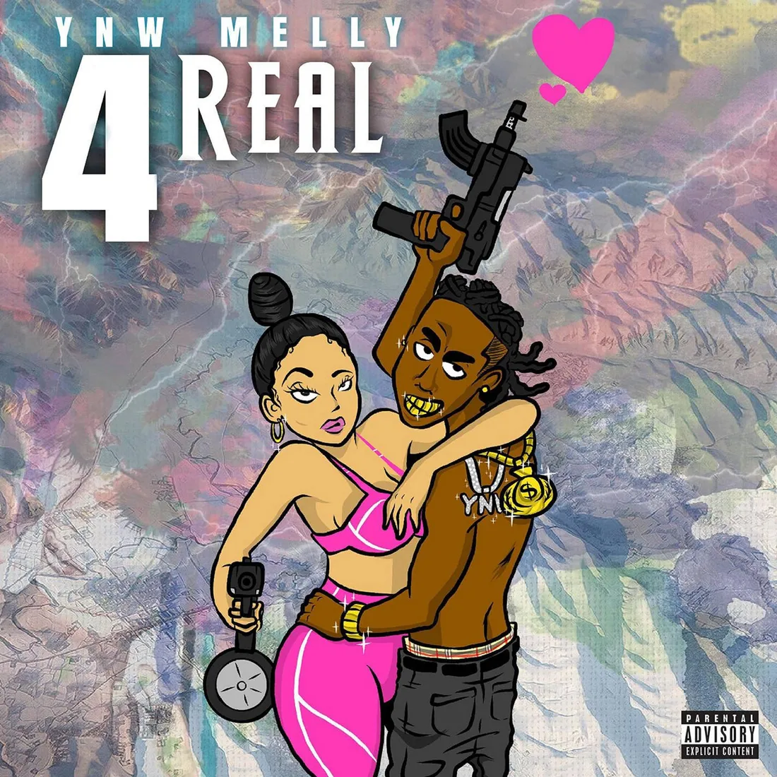 YNW Melly Cartoon