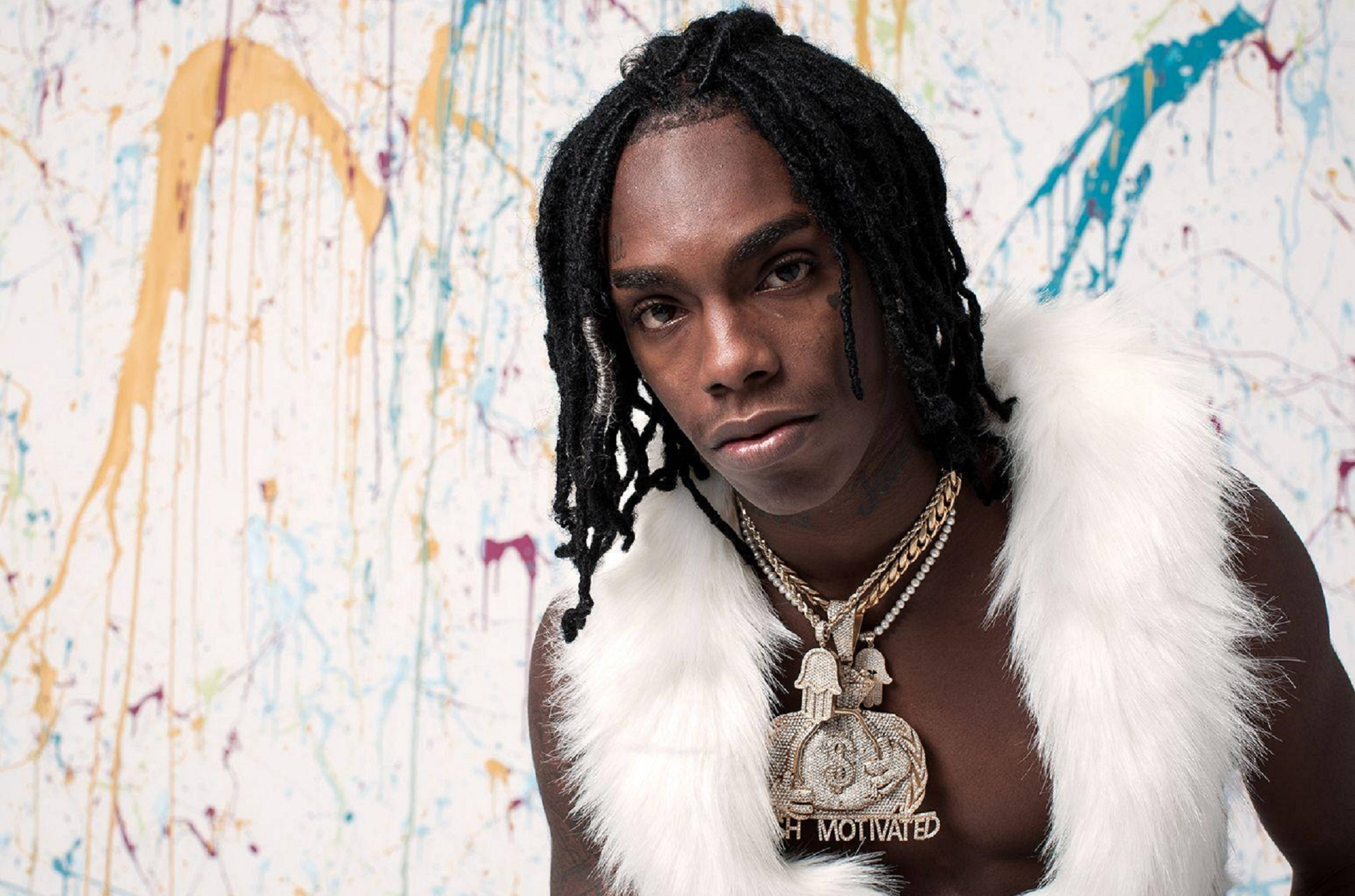 Ynw Melly, dreadlocks, gold chains, 4K Desktop Wallpaper