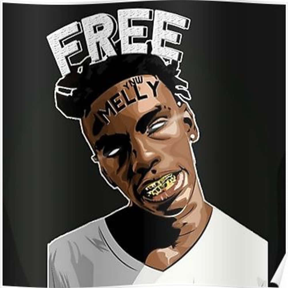 YNW Melly, FREE, MELLY, SD Desktop Wallpaper