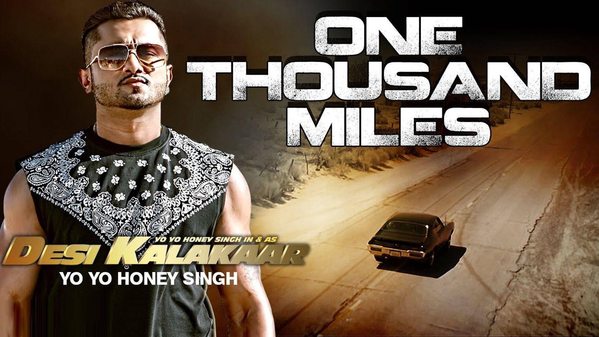 Yo Yo Honey Singh, desi kalakaar, black muscle car, Full HD Desktop Wallpaper