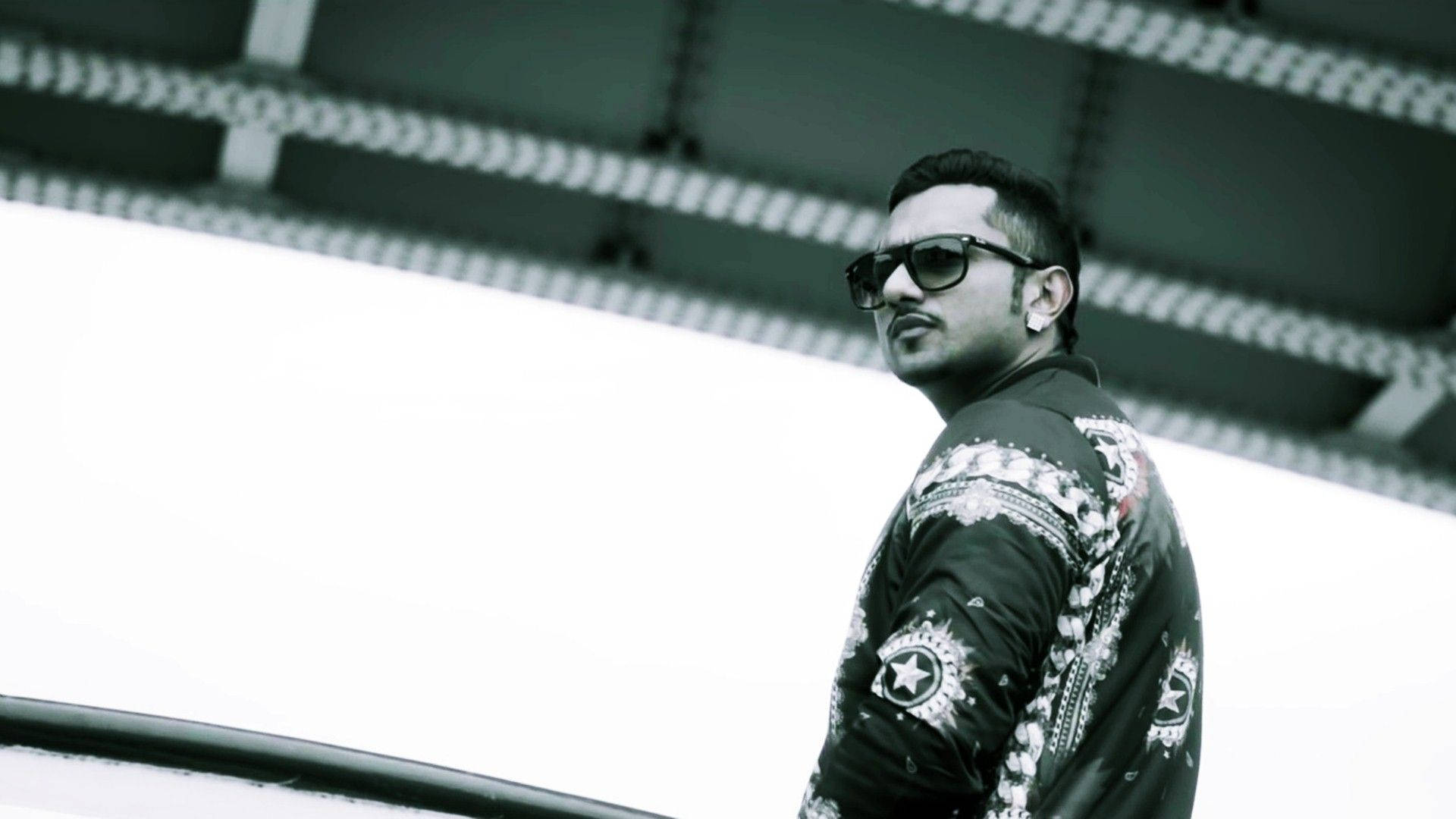 Yo Yo Honey Singh, sunglasses, patterned jacket, Full HD Desktop Wallpaper