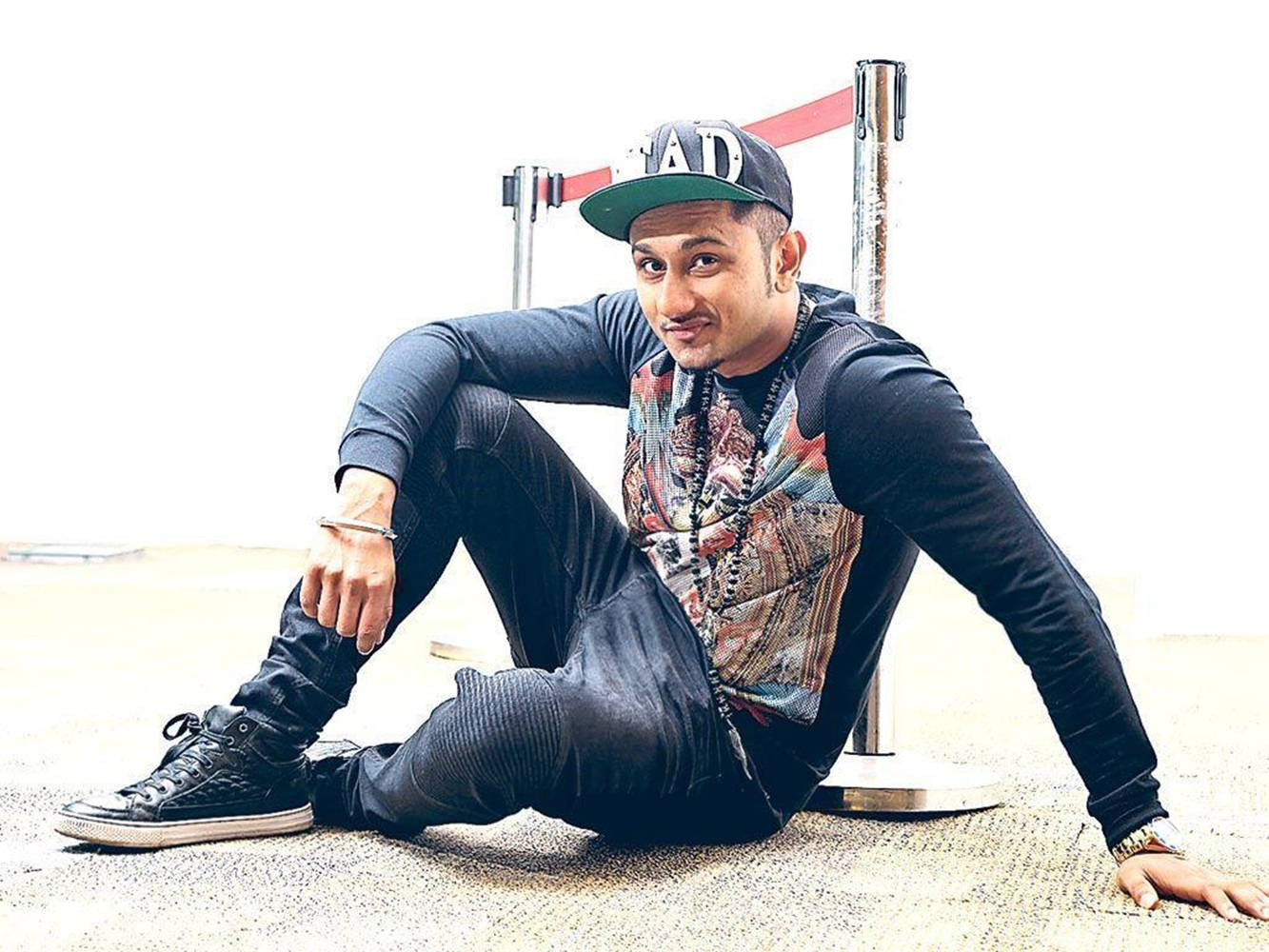 Yo Yo Honey Singh, cap, patterned vest, HD Desktop Wallpaper