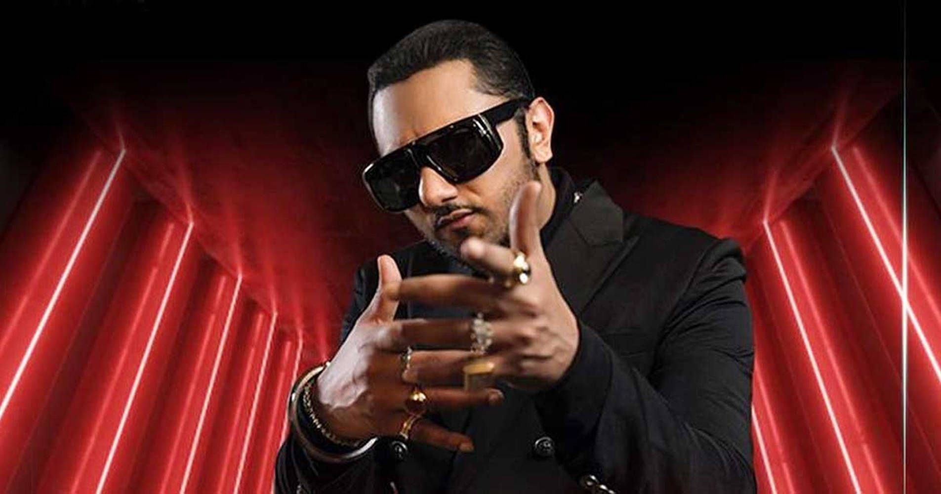 Yo Yo Honey Singh, black sunglasses, suit, HD Desktop Wallpaper