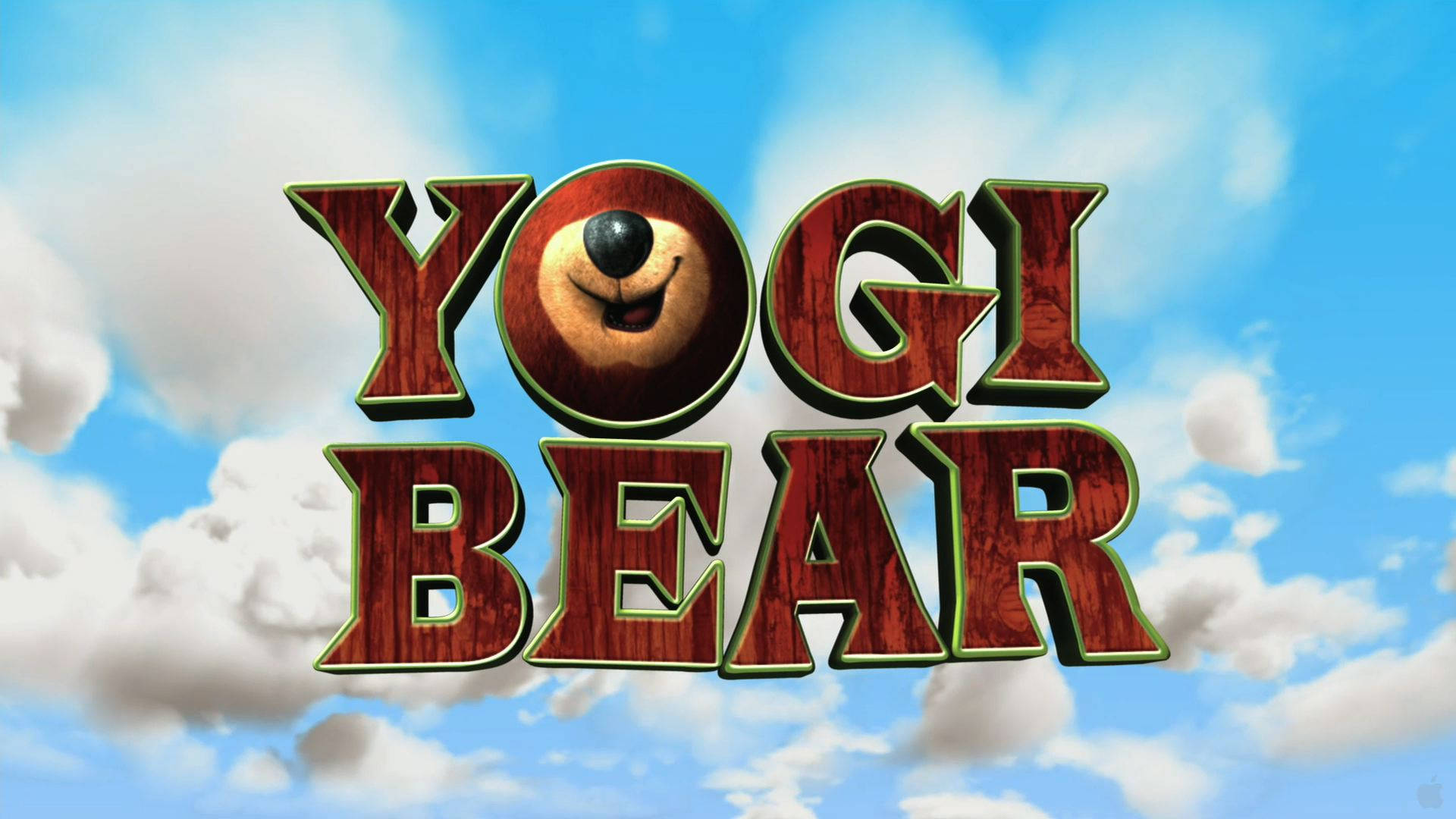 Yogi Bear, 3D Title Poster, logo, Full HD Desktop Wallpaper