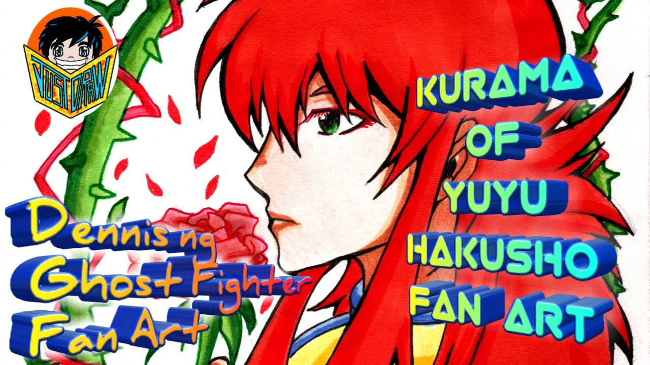 Yoko Kurama, red hair, green eyes, HD Desktop Wallpaper