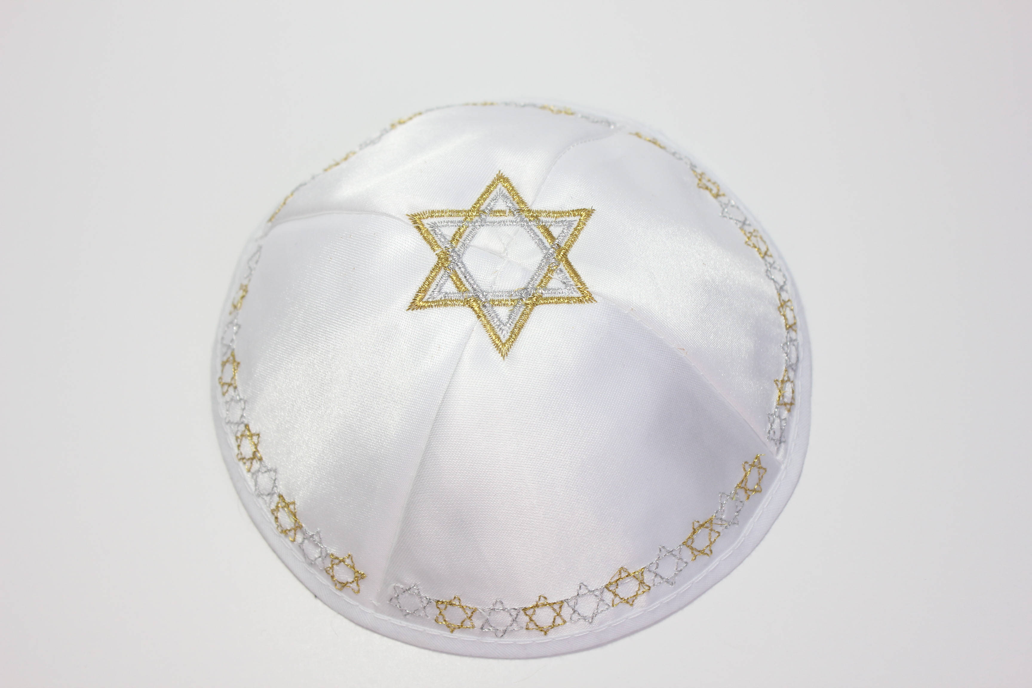 Yom Kippur, kippah, white satin, 2K Desktop Wallpaper