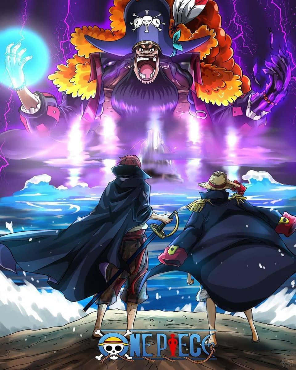 Yonko, pirates, giant menacing figure, SD Phone Wallpaper
