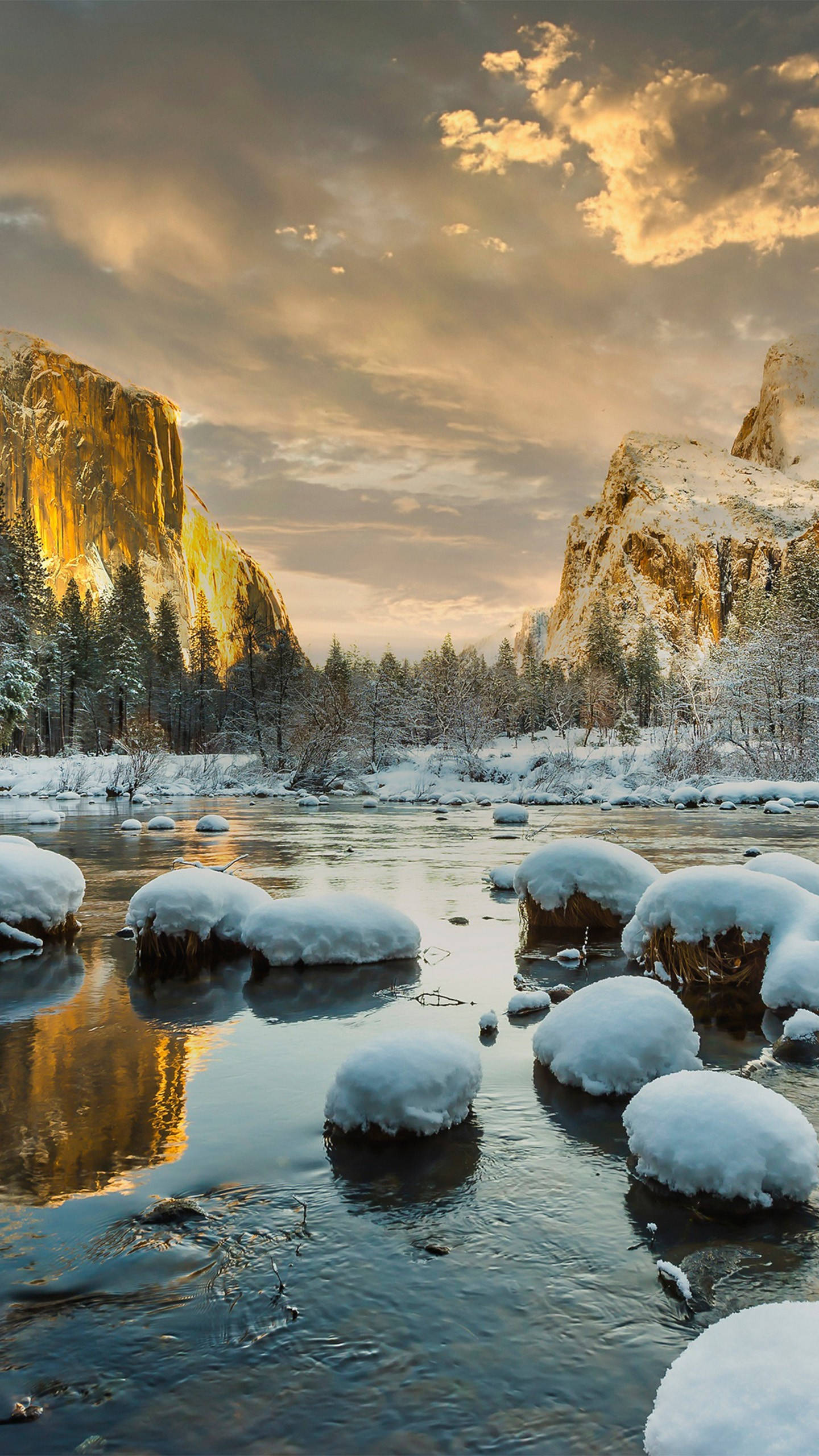 Yosemite, iPhone 14, 1440 x 2560, 2K Phone Wallpaper