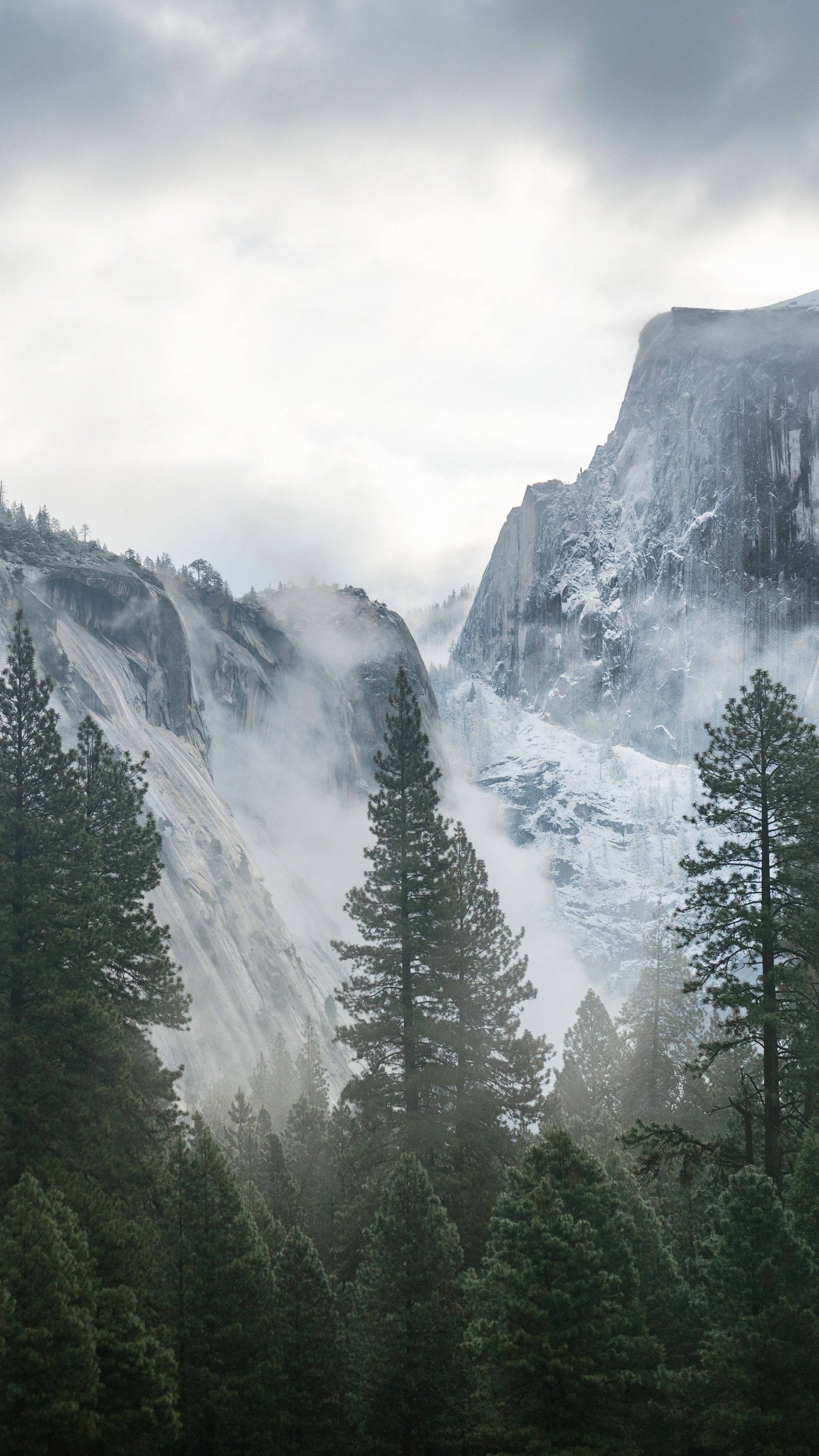 Yosemite National Park, iPhone, 2160 x 3840, 4K Phone Wallpaper
