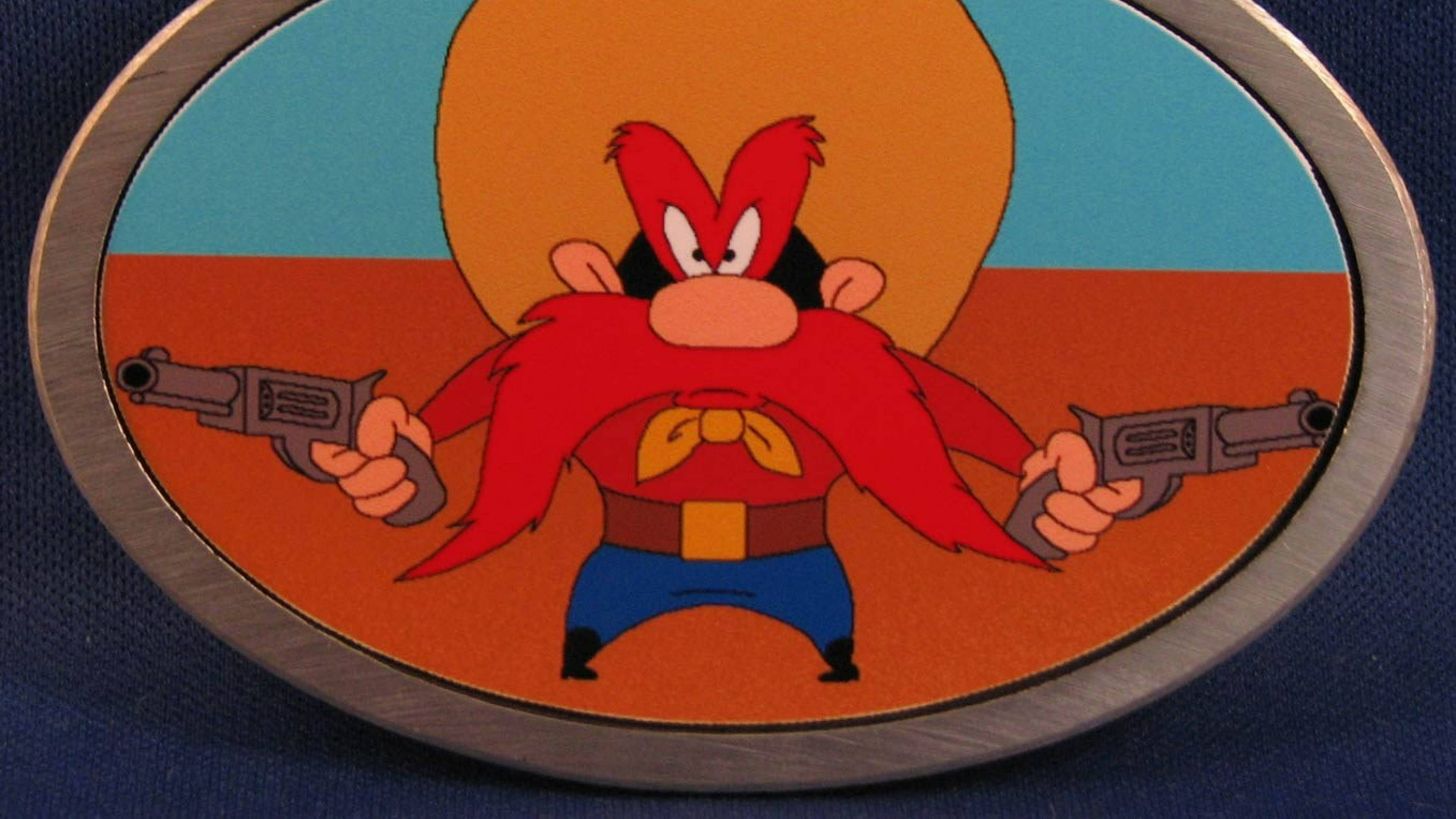 Yosemite Sam, red mustache, red hair, 4K Desktop Wallpaper