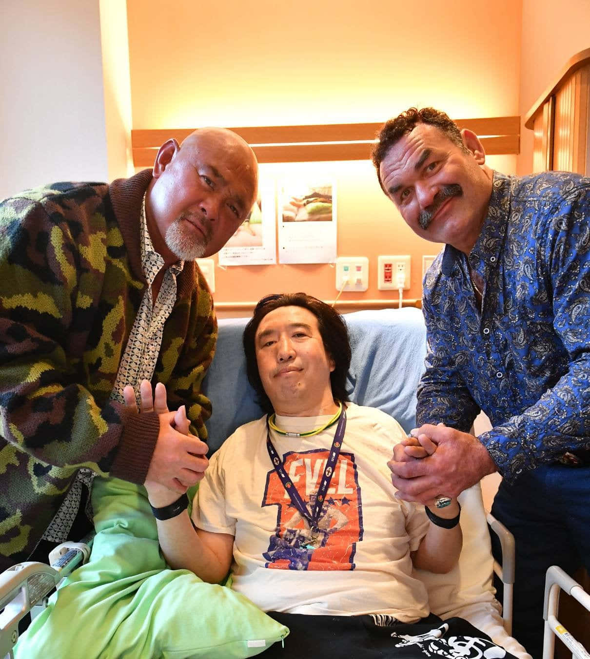 Yoshihiro Takayama, hospital room, wheelchair, HD Phone Wallpaper