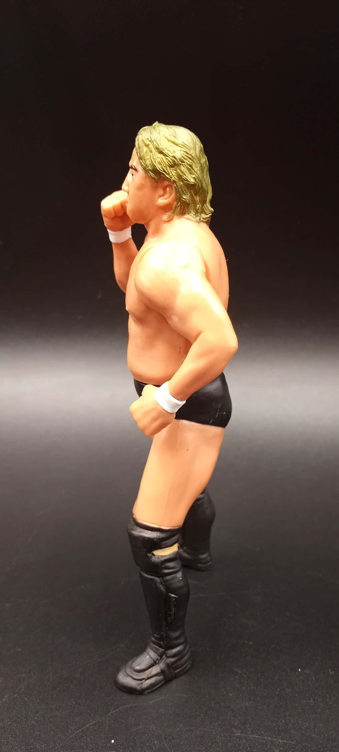 Yoshihiro Takayama, plastic wrestling action figure, blonde hair, 2K Phone Wallpaper