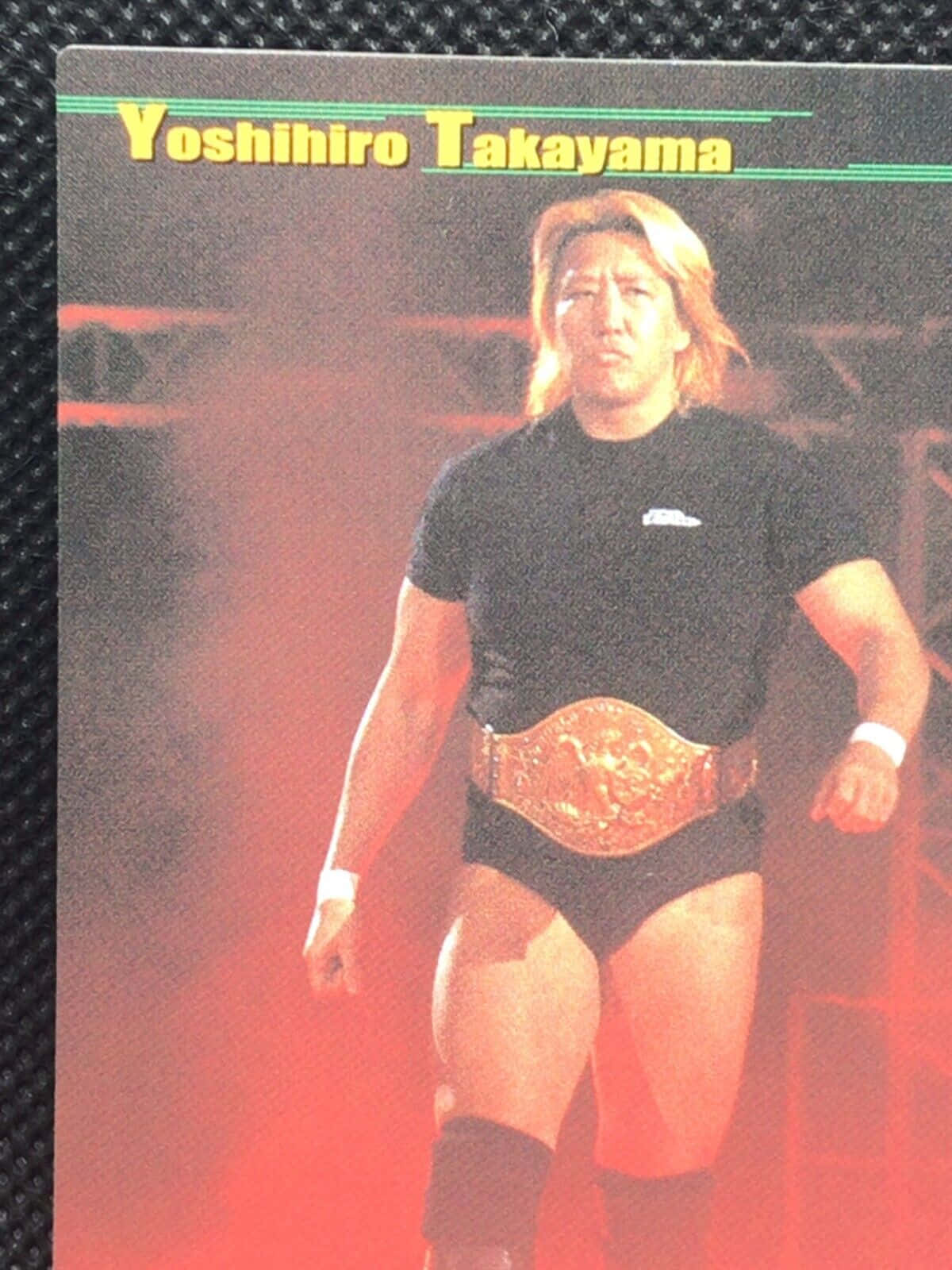 Yoshihiro Takayama, championship belt, wrestling ring, HD Phone Wallpaper