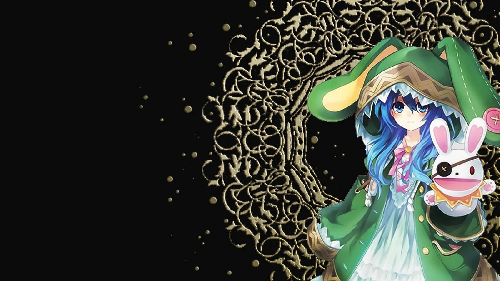 Yoshino Himekawa, green hat, green coat, HD Desktop Wallpaper