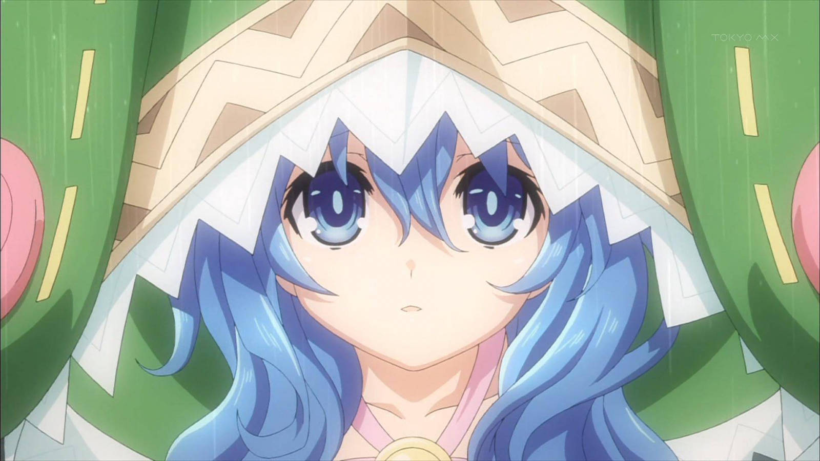 Yoshino Himekawa, blue hair, blue eyes, HD Desktop Wallpaper