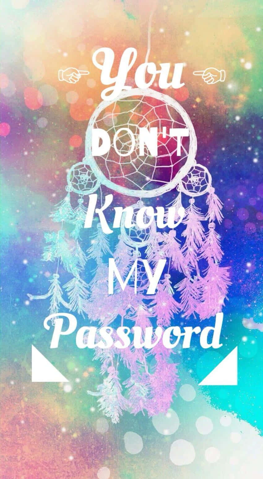 You Dont Know My Password, dreamcatcher, pinecone charms, HD Phone Wallpaper