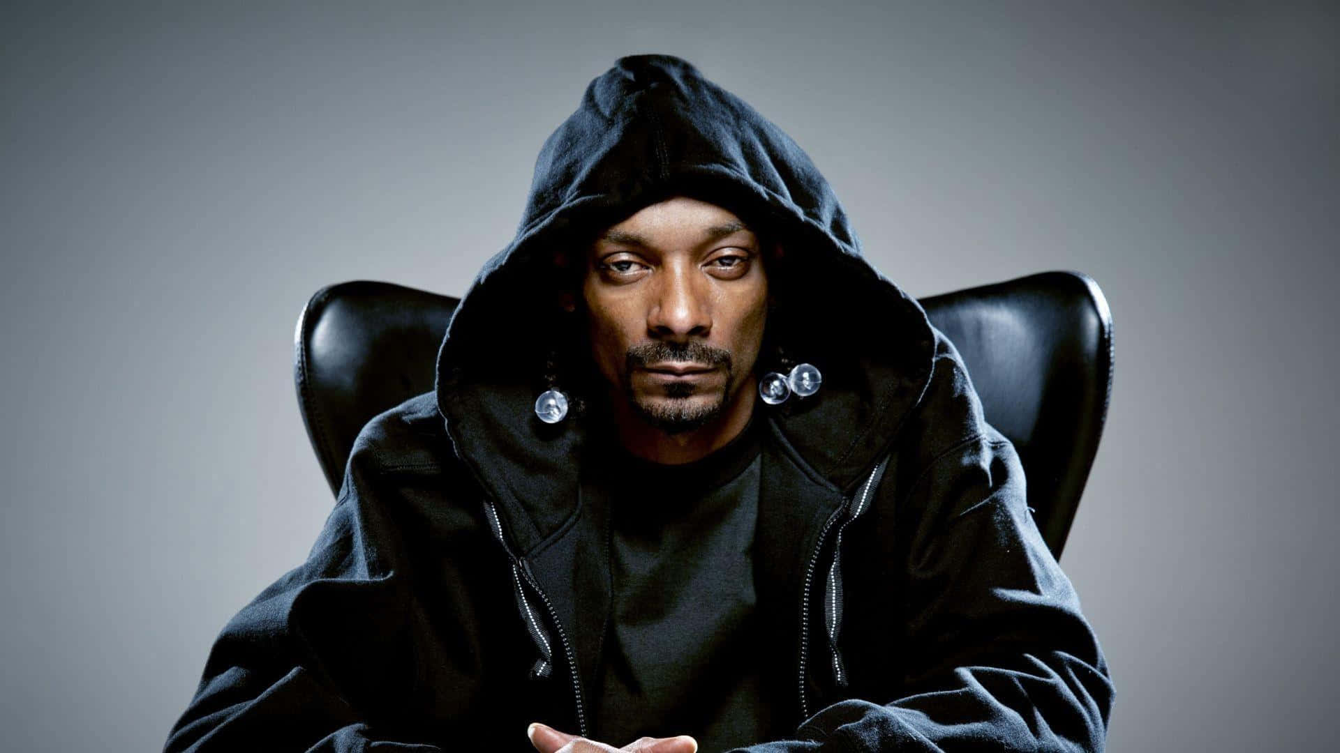 Young Snoop Dogg, Snoop Dogg, black hoodie, Full HD Desktop Wallpaper
