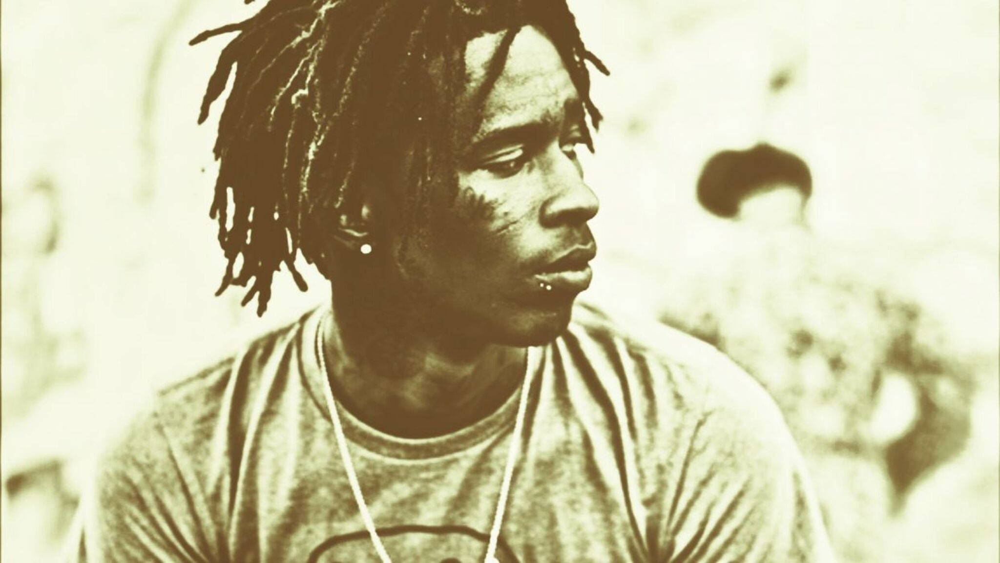 sepia, dreadlocks, portrait, Full HD Desktop Wallpaper