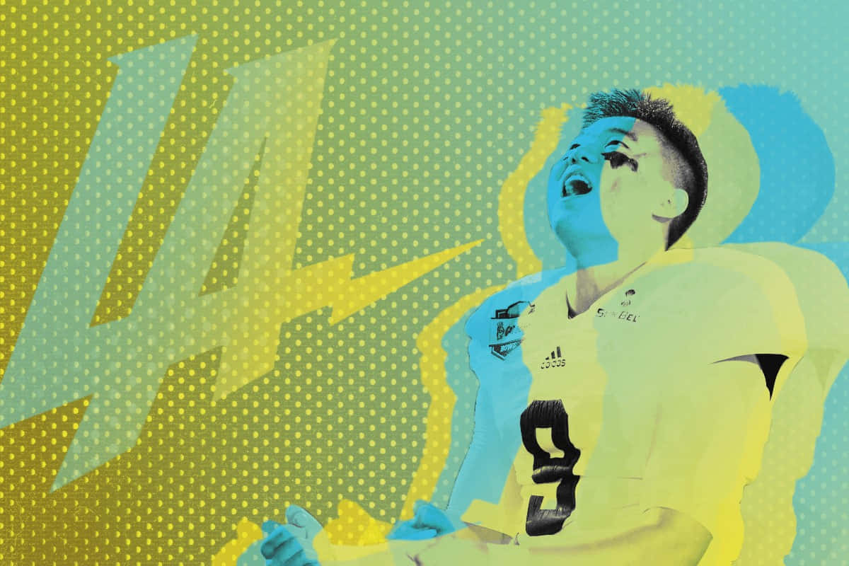 Younghoe Koo, yellow jersey, number 9, SD Desktop Wallpaper