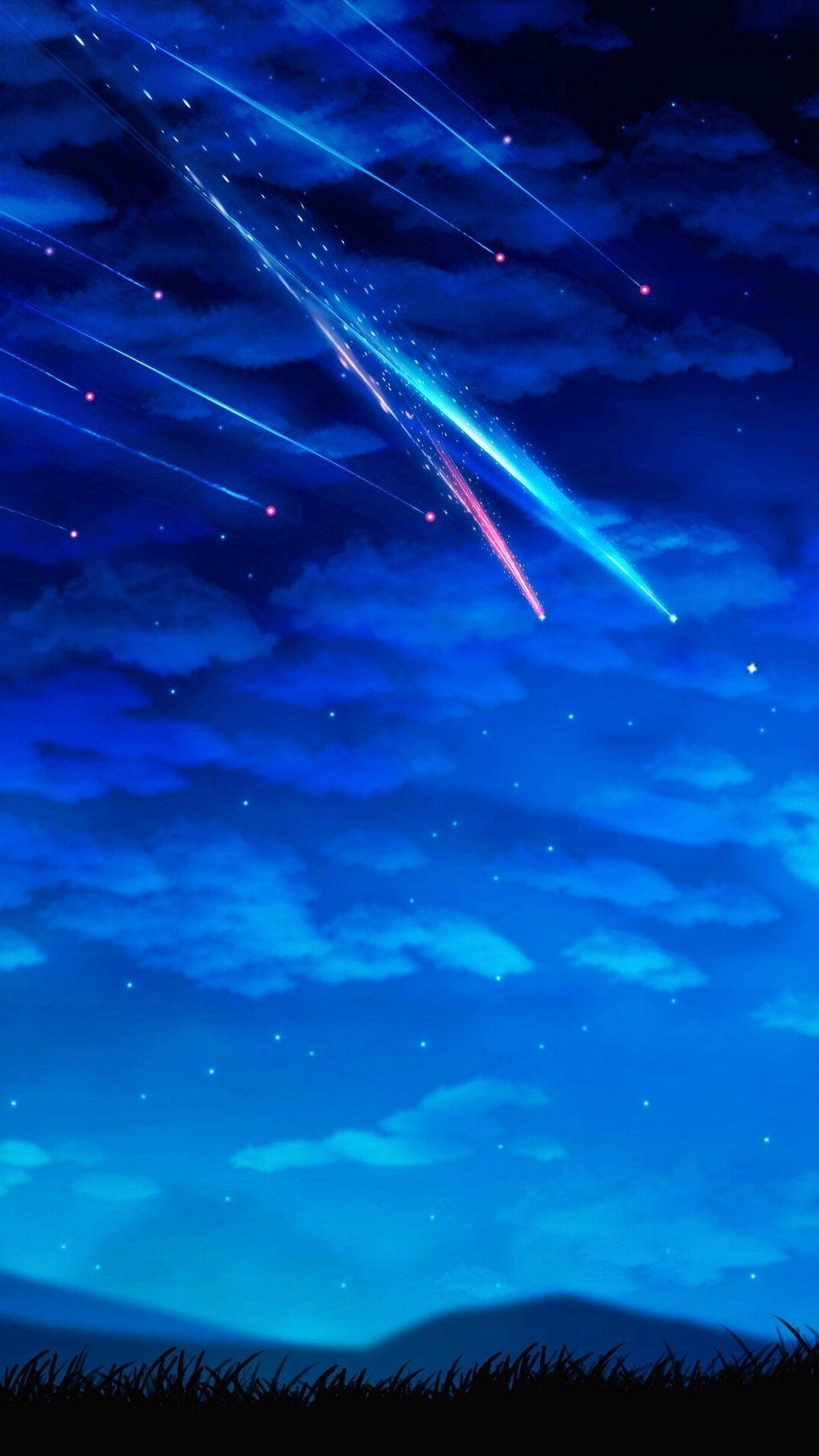 Your Name, iPhone, blue sky, Full HD Phone Wallpaper