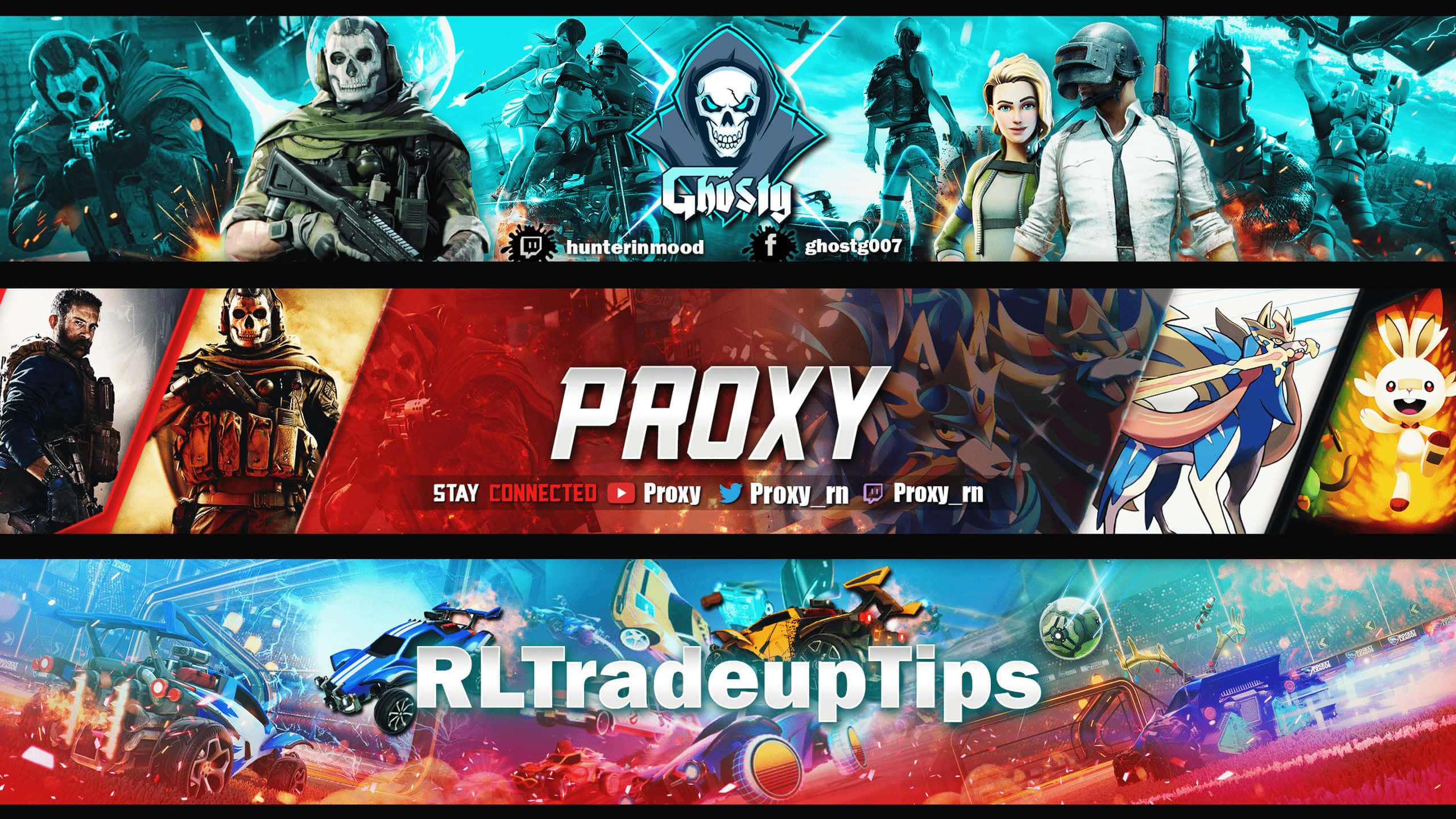YouTube Banner Gaming, gaming characters, gaming vehicles, 2K Desktop Wallpaper
