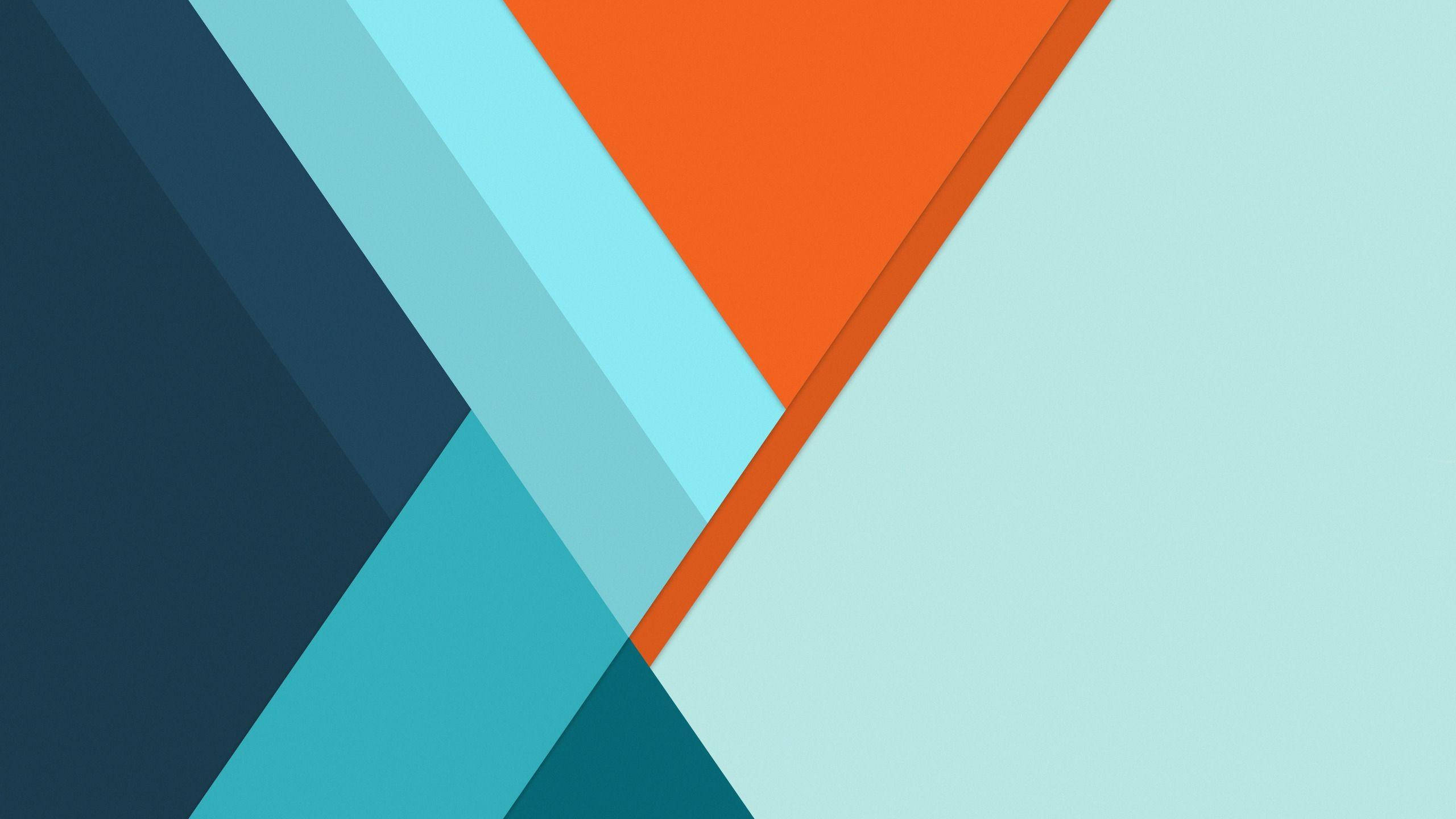 YouTube Cover, orange, blue, 2K Desktop Wallpaper