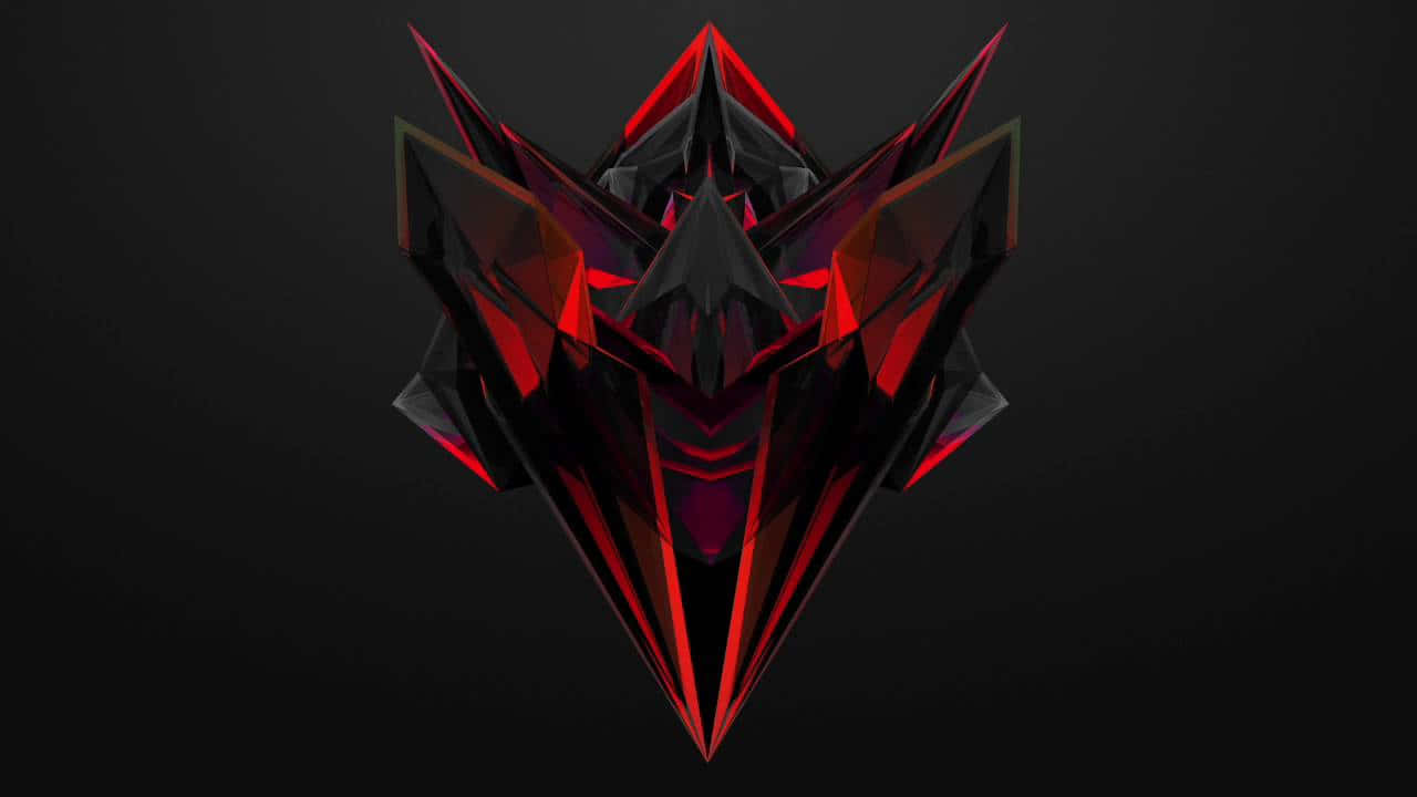 YouTube Gaming, red, black, HD Desktop Wallpaper