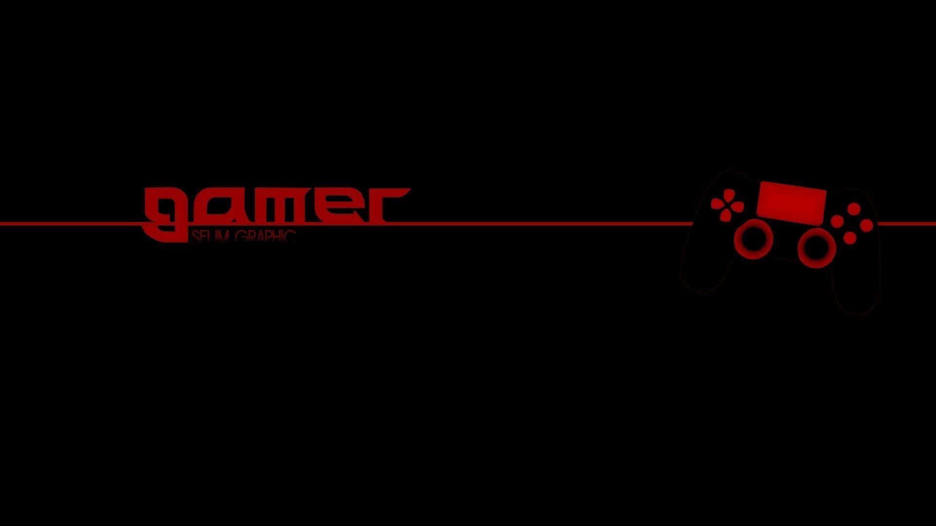 YouTube Gaming, red text, gamer icon, Full HD Desktop Wallpaper