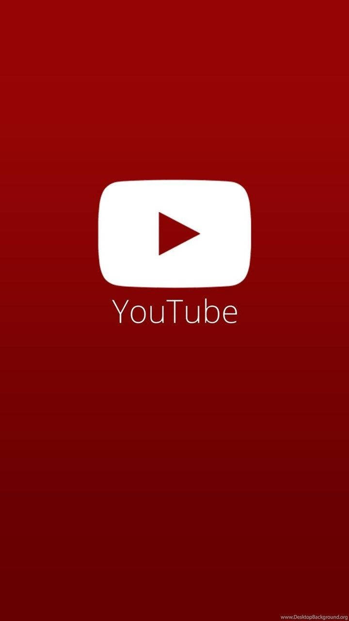 YouTube, plain youtube logo, gradient red background, HD Phone Wallpaper