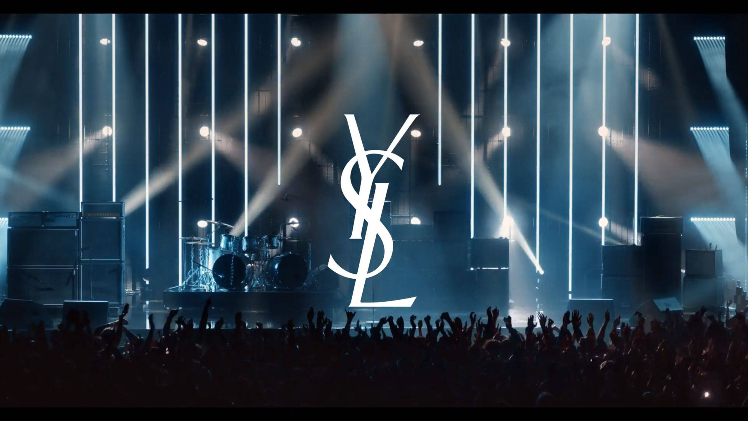 YSL, concert crowd, stage, 2K Desktop Wallpaper