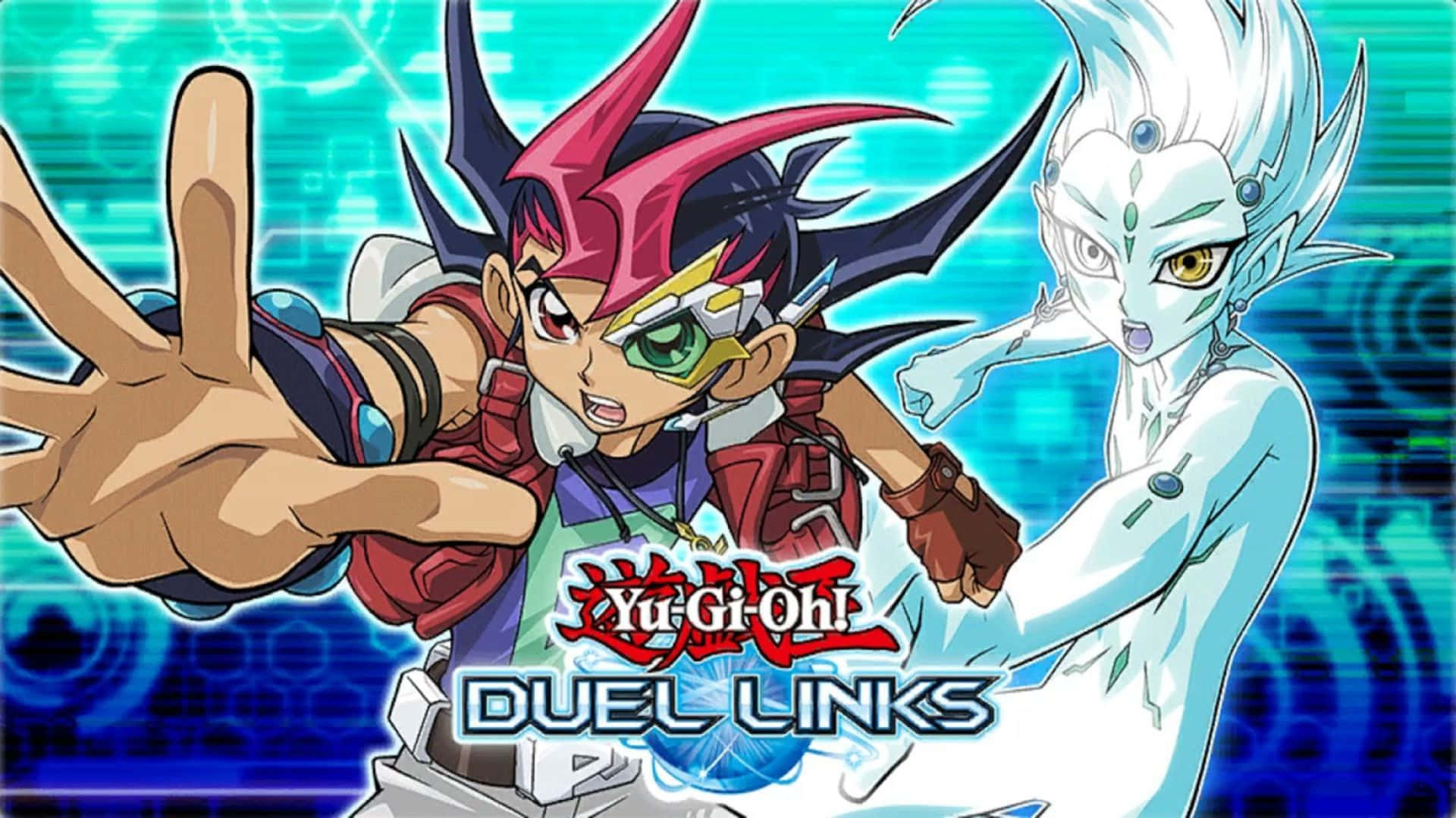 Yu-Gi-Oh! Astral, anime duelists, cosmic background, Full HD Desktop Wallpaper