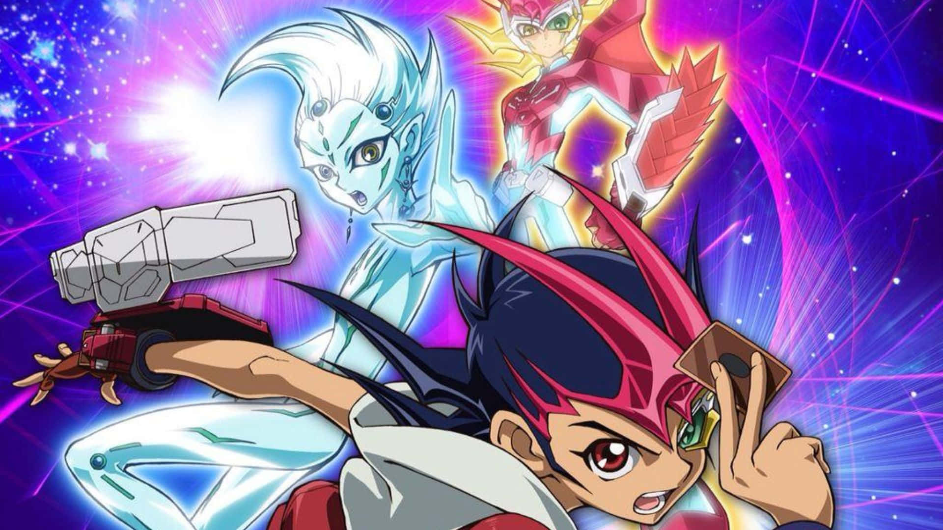 Yu-Gi-Oh! Astral, duel disk, card, Full HD Desktop Wallpaper