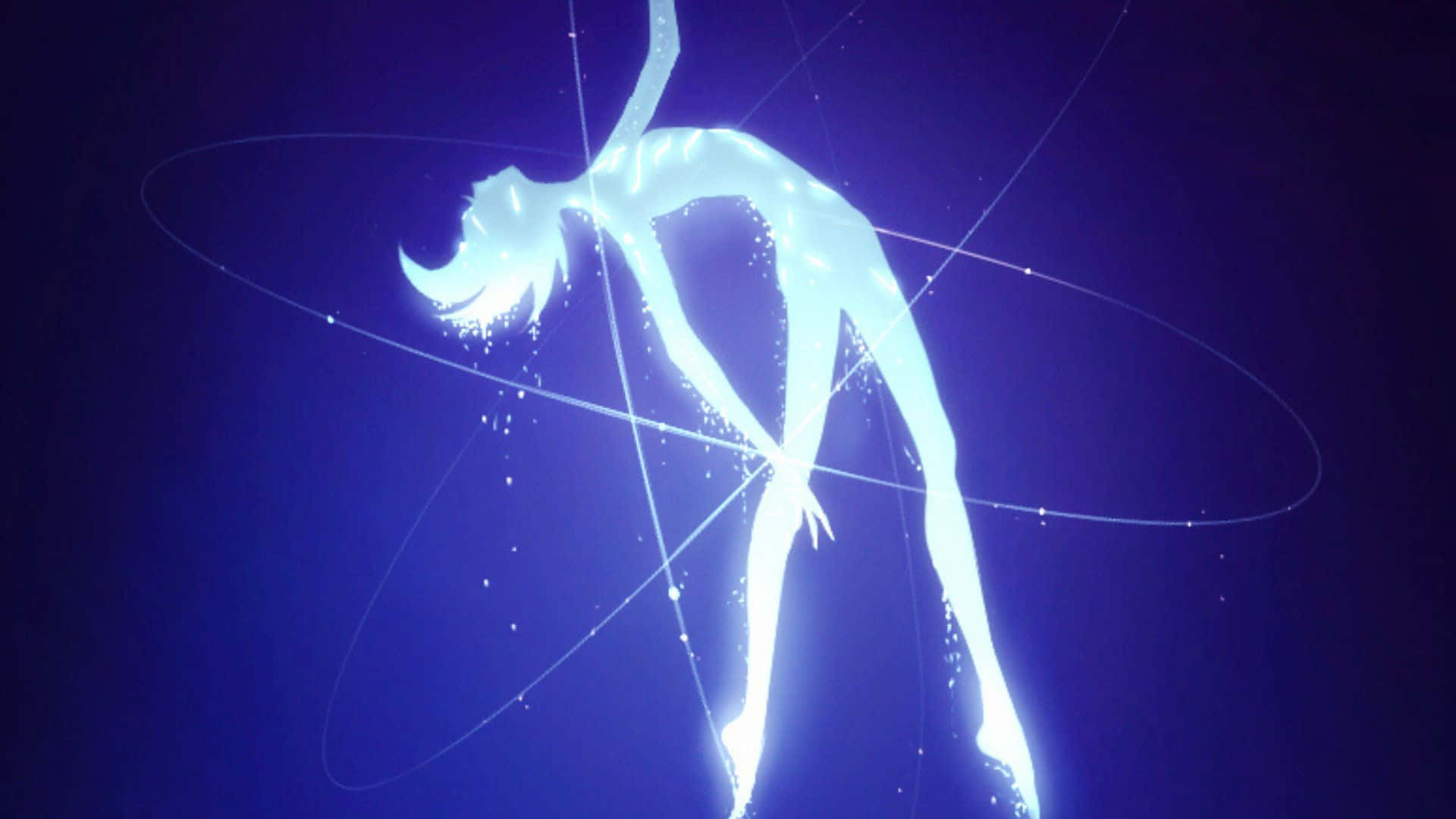 Yu-gi-oh Astral, 1920x1080, glowing white silhouette, Full HD Desktop Wallpaper
