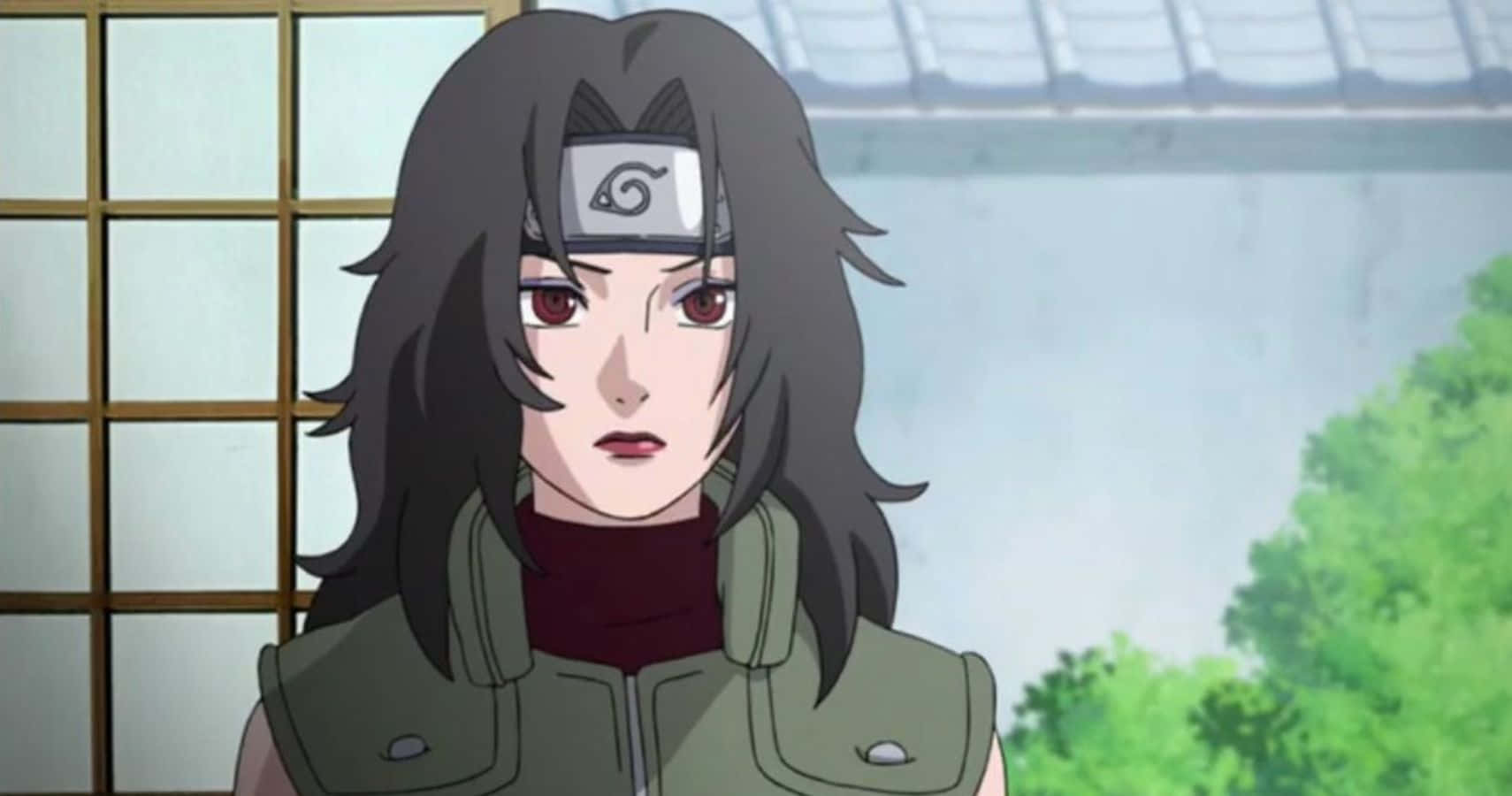 Kurenai Yuhi, Hidden Leaf Village, shoji screen, HD Desktop Wallpaper