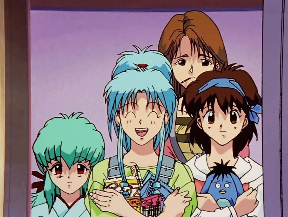 Botan, Yu Yu Hakusho, iconic outfit, SD Desktop Wallpaper