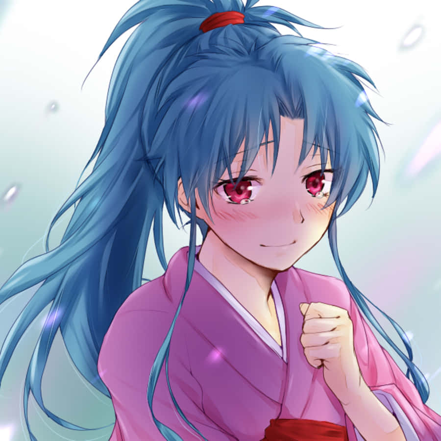 Botan, Yu Yu Hakusho, pink kimono, SD Desktop Wallpaper